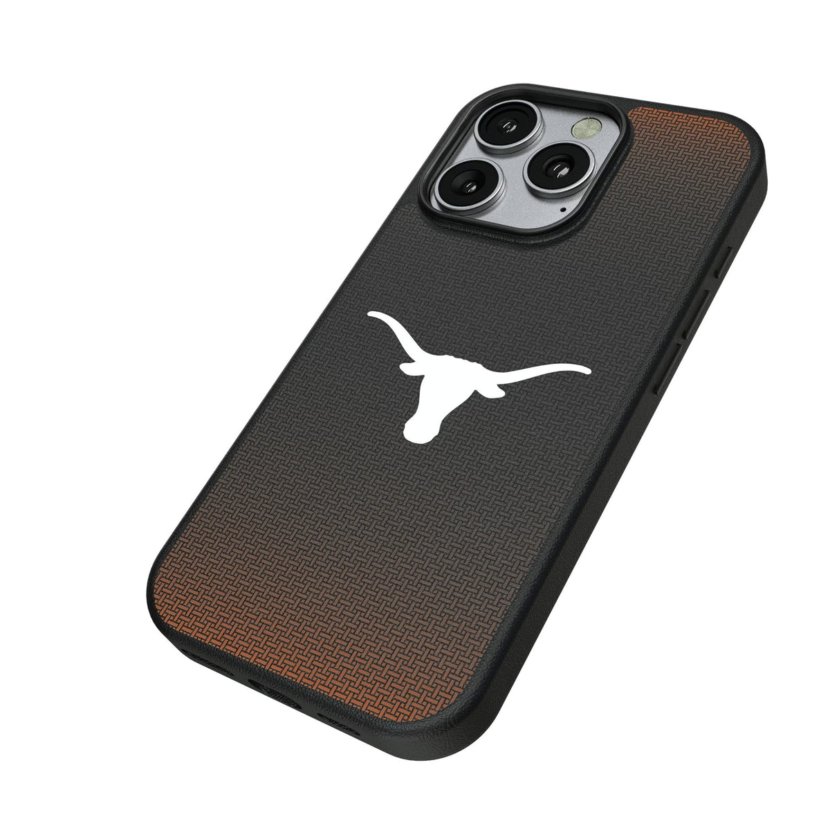University of Texas Longhorns Linen MagSafe Compatible Phone Case for Apple iPhone 2