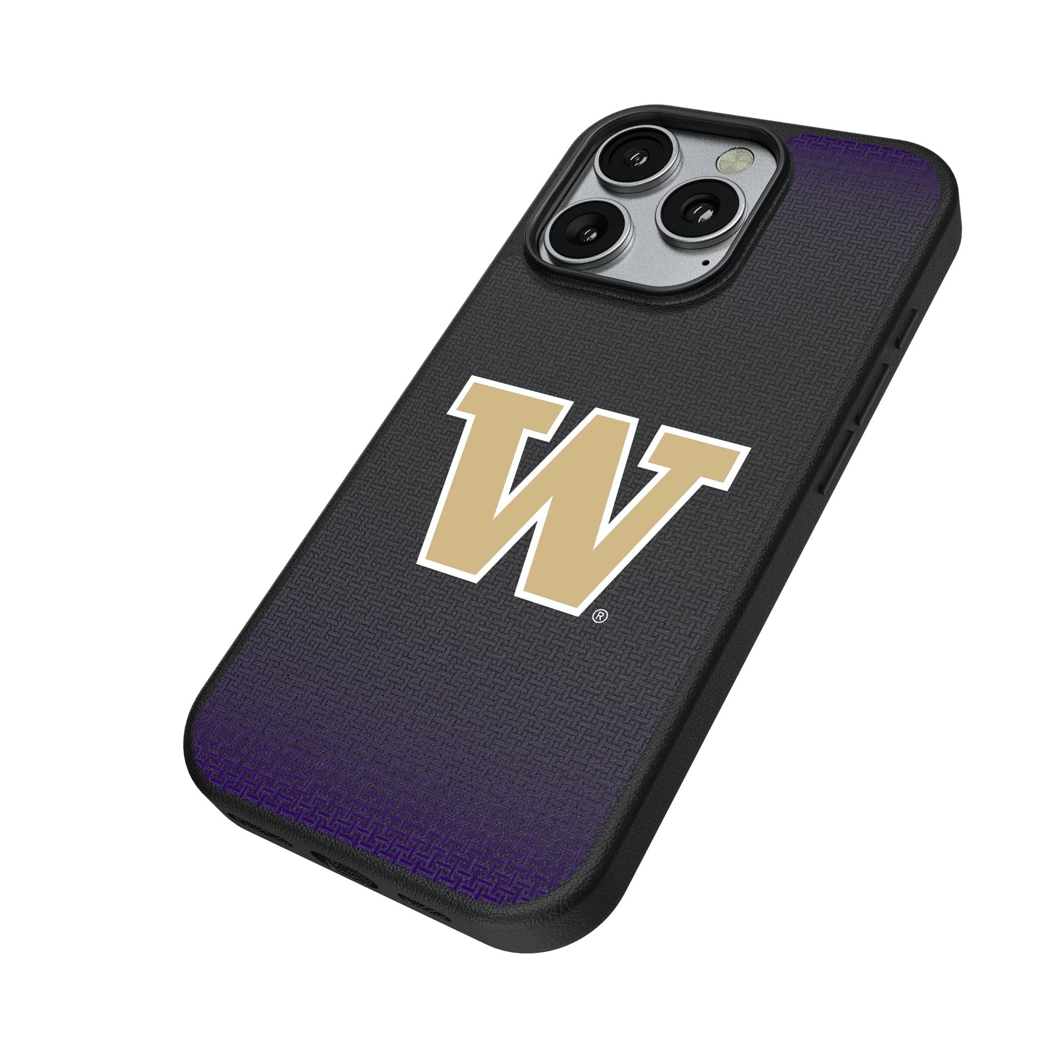 University of Washington Huskies Linen MagSafe Compatible Phone Case for Apple iPhone 2