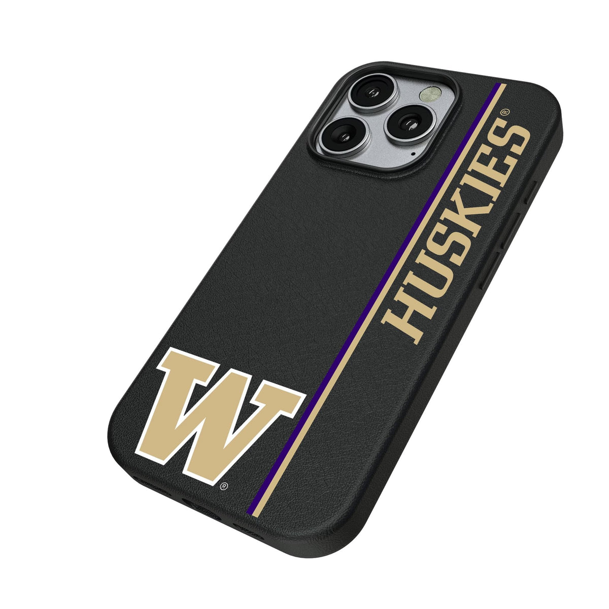 University of Washington Huskies Sidebar MagSafe Compatible Phone Case for Apple iPhone 2