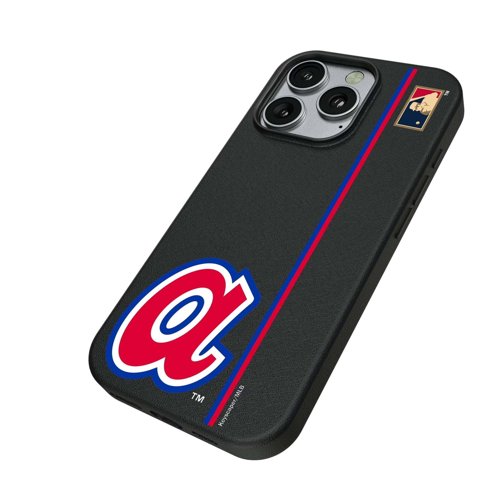 Atlanta Braves 1972-1980 - Cooperstown Collection Sidebar MagSafe Compatible Phone Case for Apple iPhone