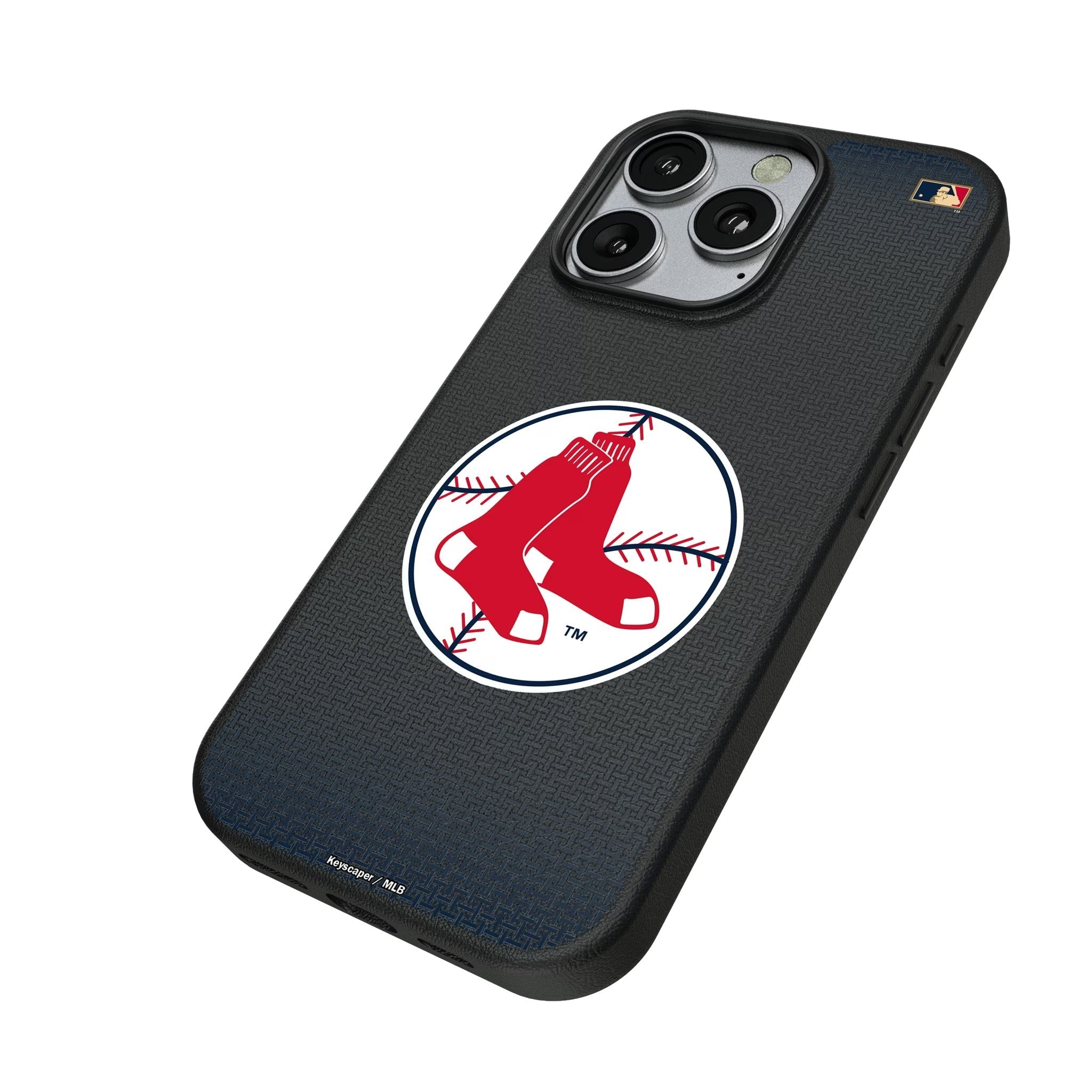 Boston Red Sox 1970-1975 - Cooperstown Collection Linen MagSafe Compatible Phone Case for Apple iPhone 2