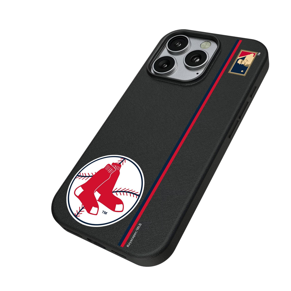 Boston Red Sox 1970-1975 - Cooperstown Collection Sidebar MagSafe Compatible Phone Case for Apple iPhone 2