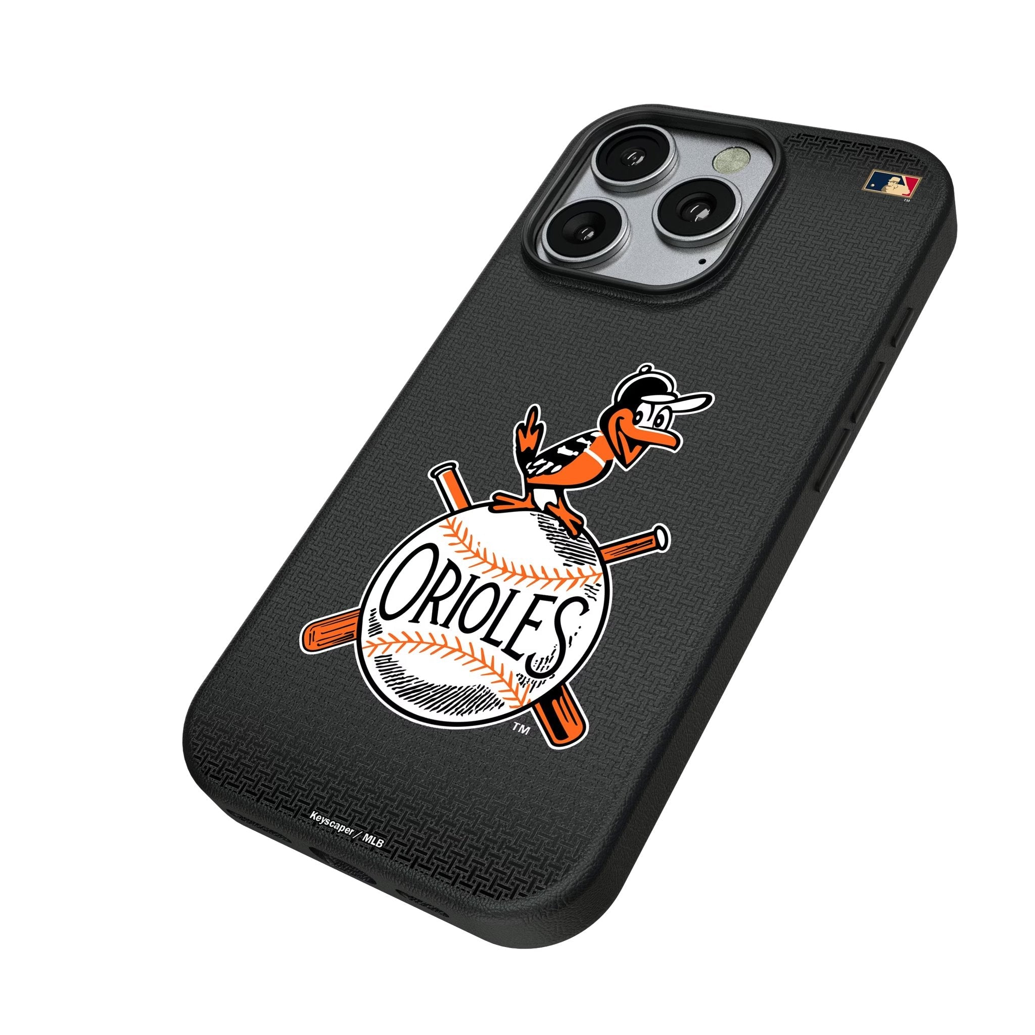 Baltimore Orioles 1954-1963 - Cooperstown Collection Linen MagSafe Compatible Phone Case for Apple iPhone 2