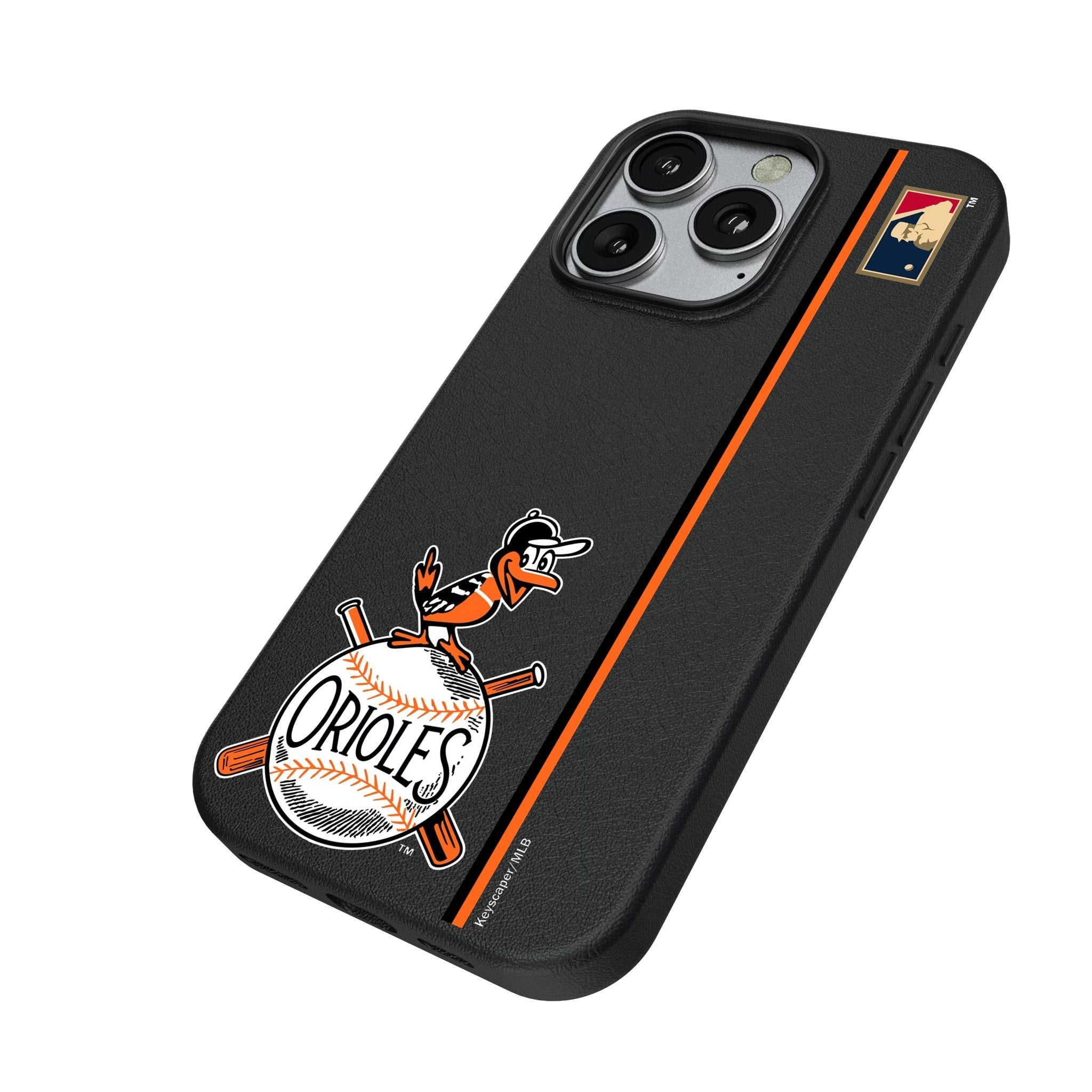 Baltimore Orioles 1954-1963 - Cooperstown Collection Sidebar MagSafe Compatible Phone Case for Apple iPhone