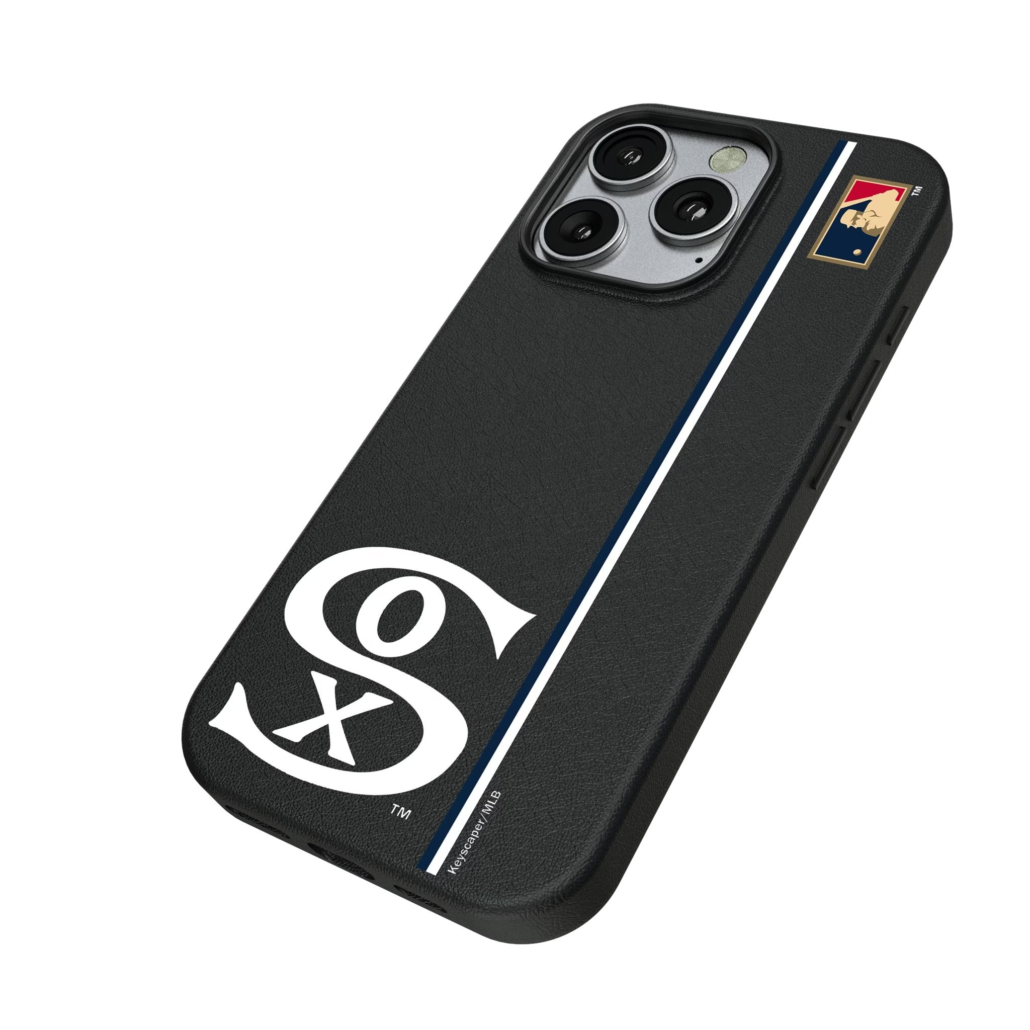 Chicago White Sox Road 1919-1921 - Cooperstown Collection Sidebar MagSafe Compatible Phone Case for Apple iPhone 2