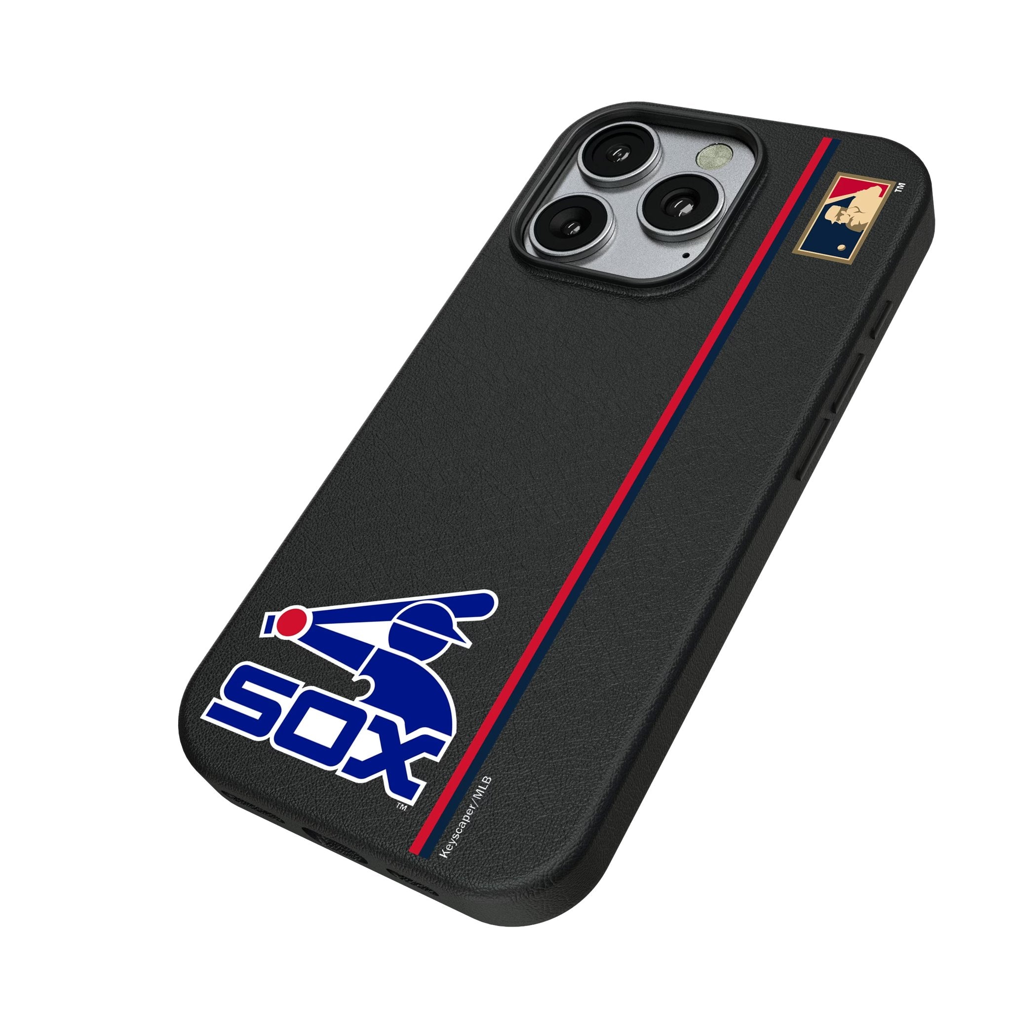 Chicago White Sox 1976-1981 - Cooperstown Collection Sidebar MagSafe Compatible Phone Case for Apple iPhone 2