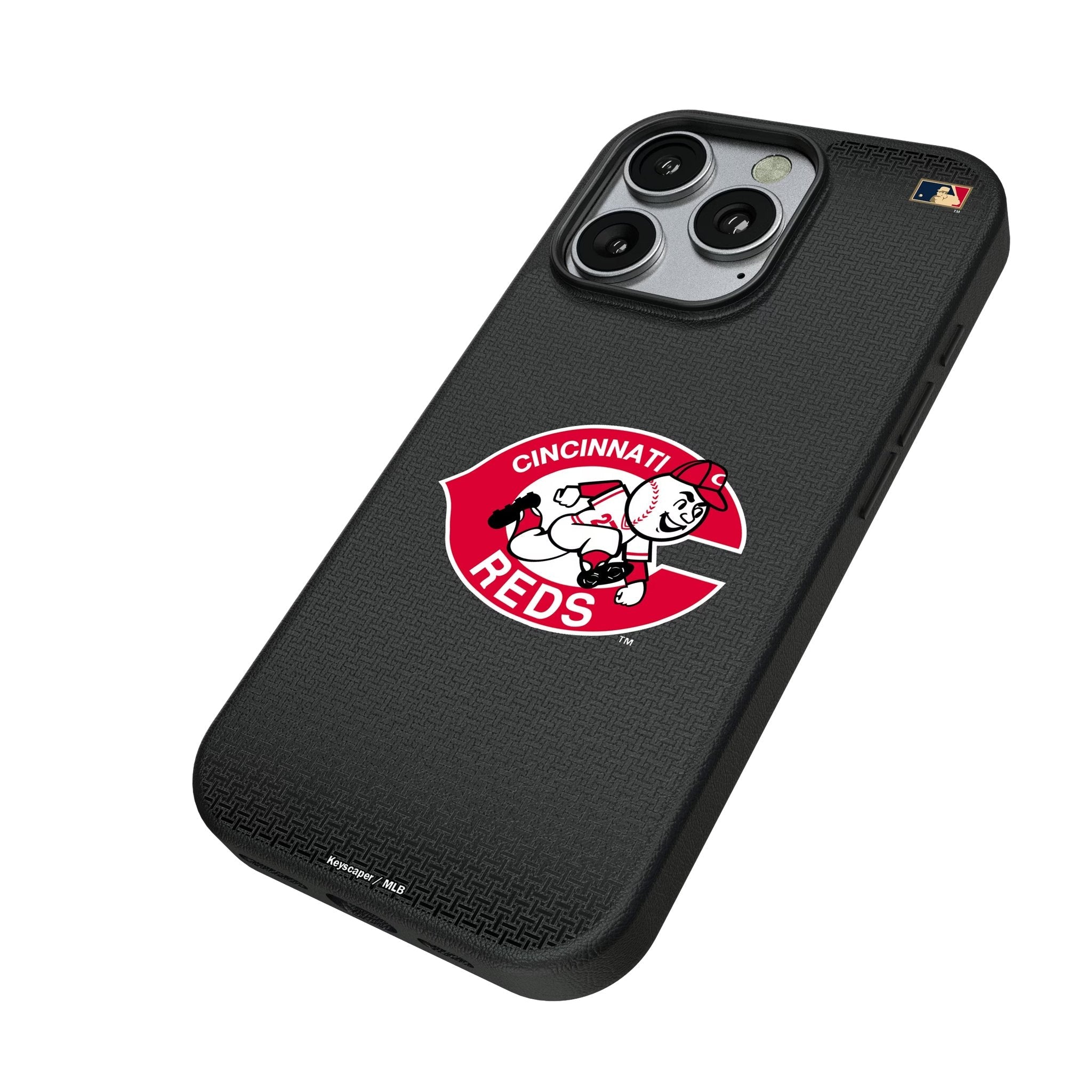 Cincinnati Reds 1974-1992 - Cooperstown Collection Linen MagSafe Compatible Phone Case for Apple iPhone 2