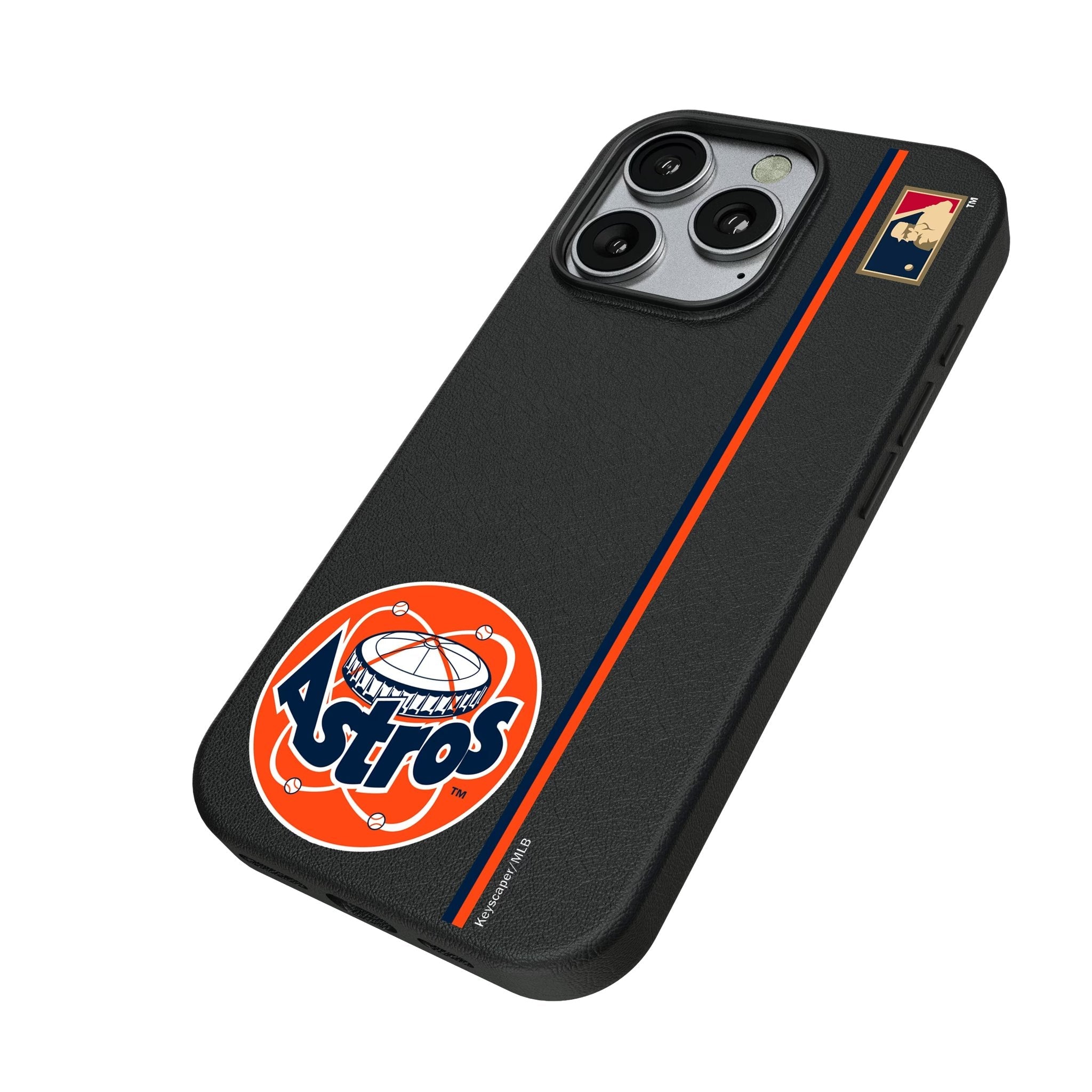 Houston Astros 1977-1993 - Cooperstown Collection Sidebar MagSafe Compatible Phone Case for Apple iPhone 2