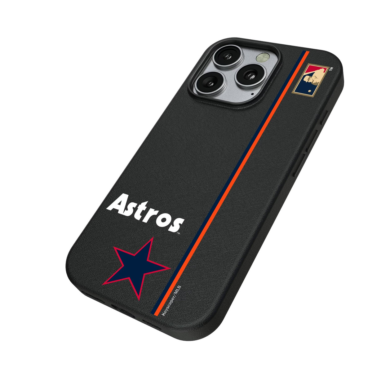 Houston Astros 1975-1981 - Cooperstown Collection Sidebar MagSafe Compatible Phone Case for Apple iPhone 2