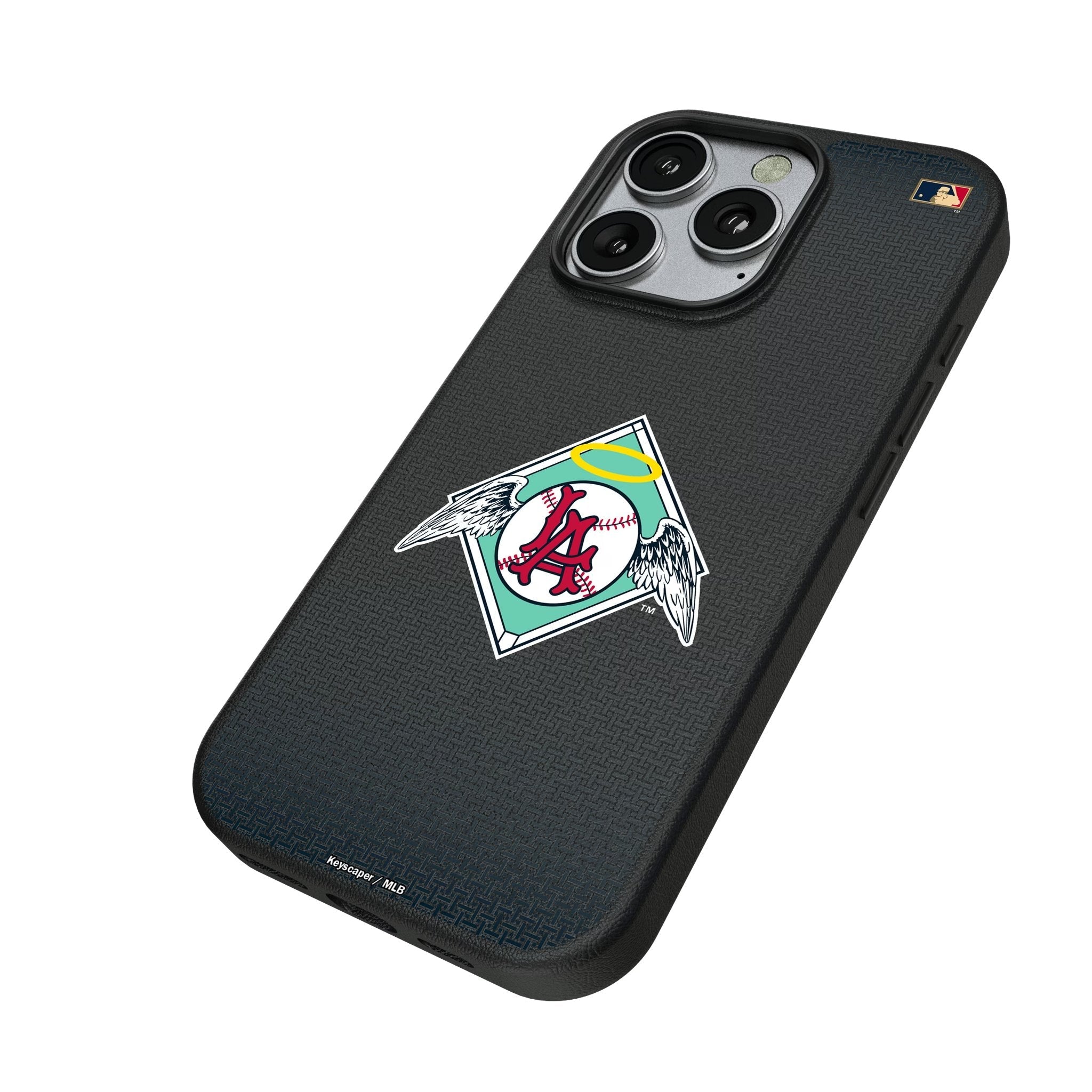 LA Angels 1961-1965 - Cooperstown Collection Linen MagSafe Compatible Phone Case for Apple iPhone 2