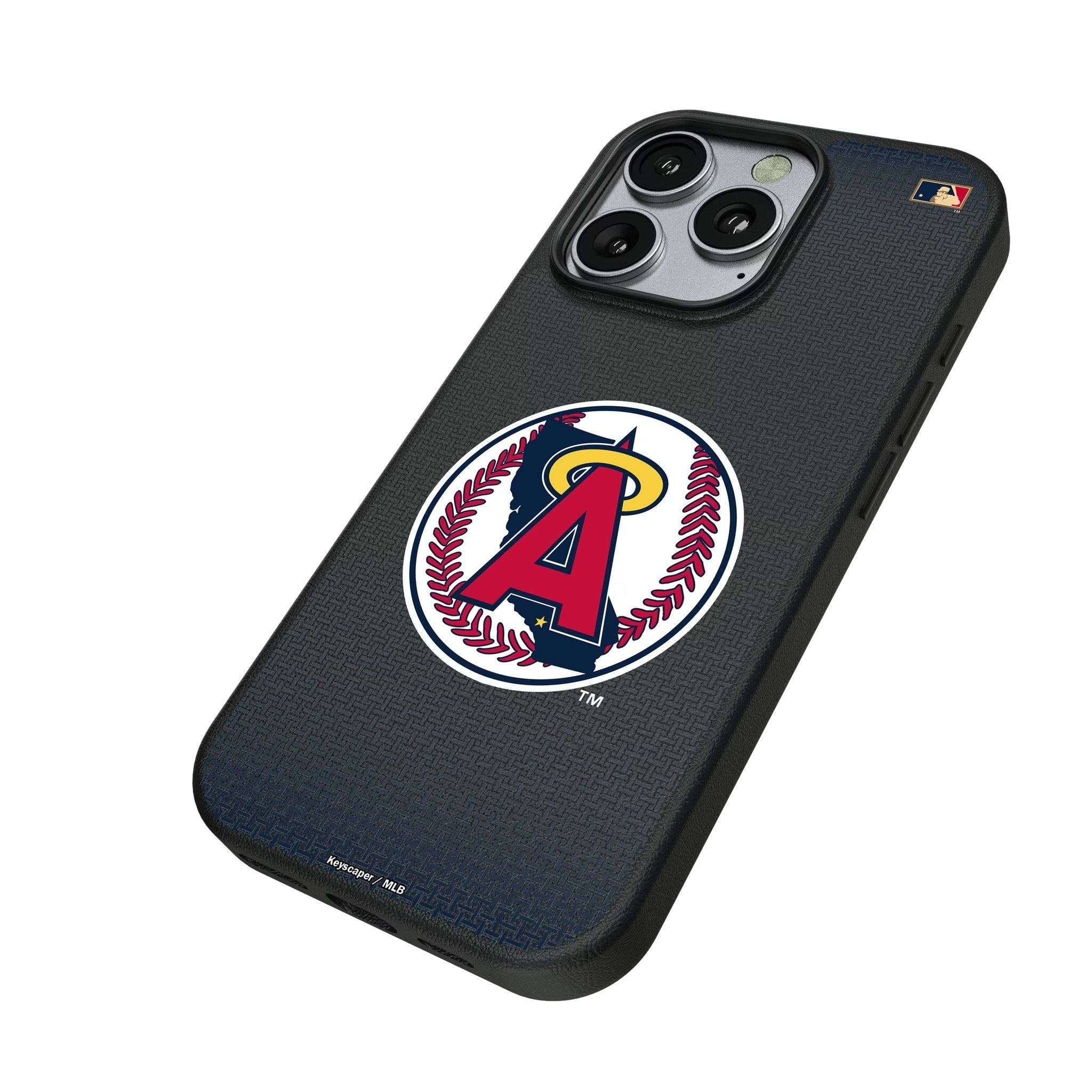 LA Angels 1986-1992 - Cooperstown Collection Linen MagSafe Compatible Phone Case for Apple iPhone 2