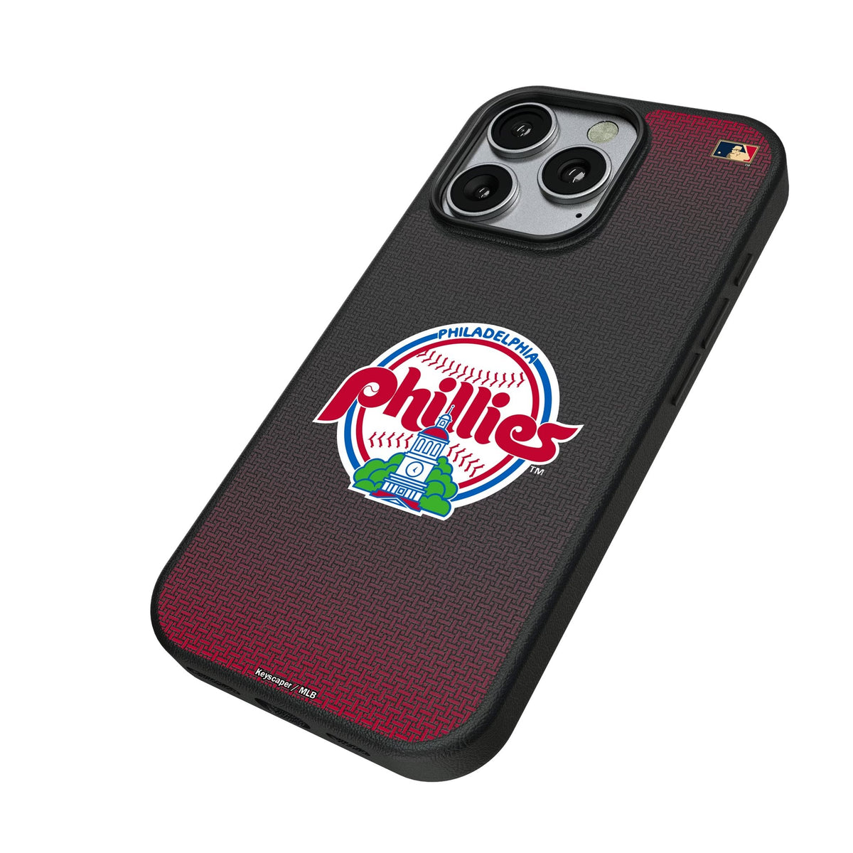 Philadelphia Phillies 1984-1991 - Cooperstown Collection Linen MagSafe Compatible Phone Case for Apple iPhone