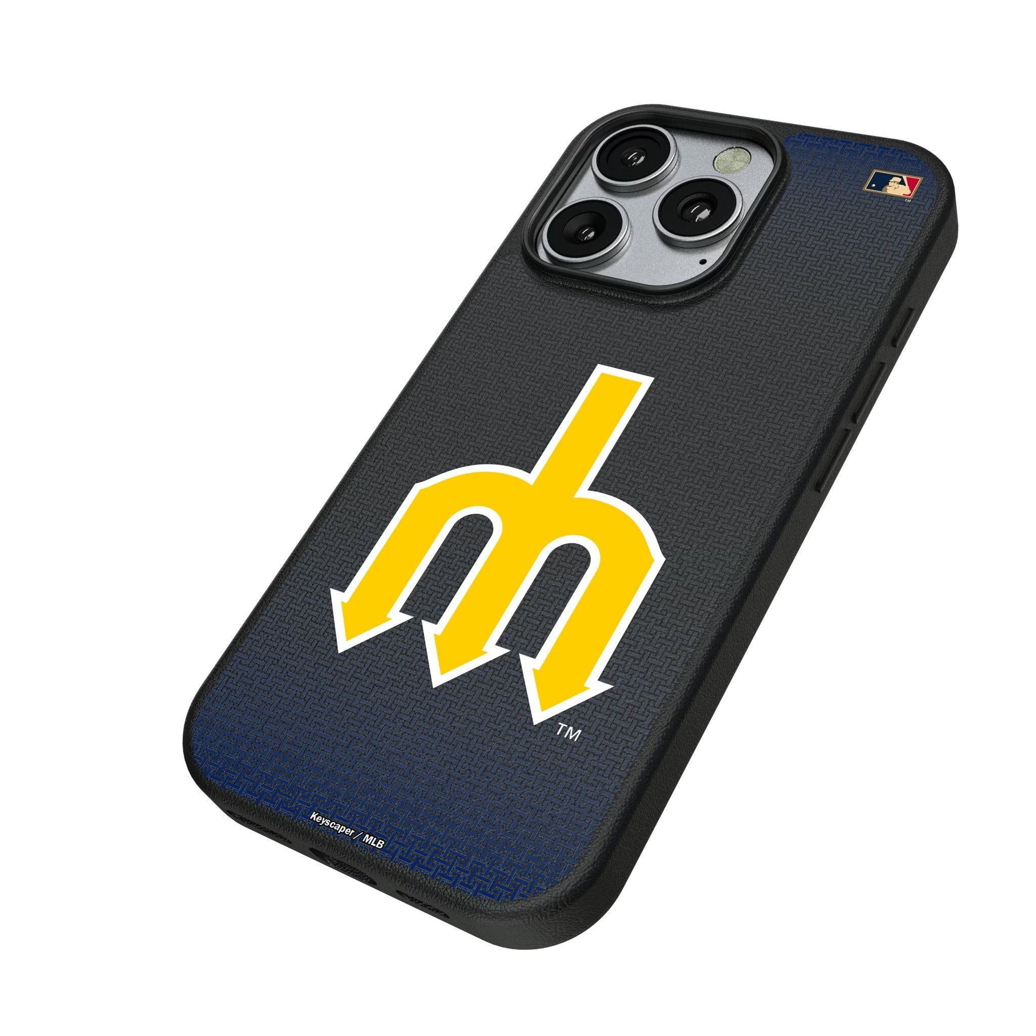 Seattle Mariners 1977-1980 - Cooperstown Collection Linen MagSafe Compatible Phone Case for Apple iPhone 2