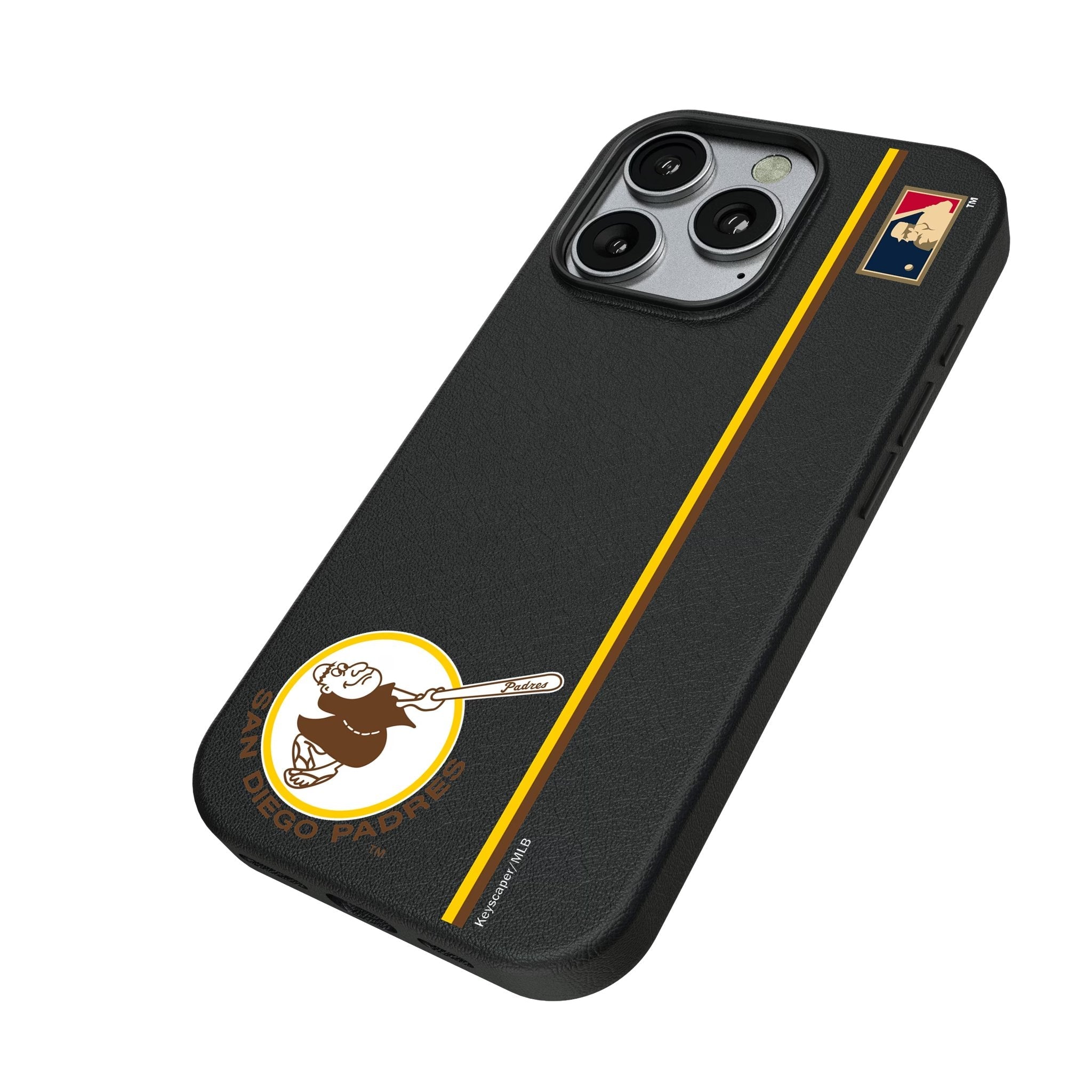 San Diego Padres 1969-1984 - Cooperstown Collection Sidebar MagSafe Compatible Phone Case for Apple iPhone 2