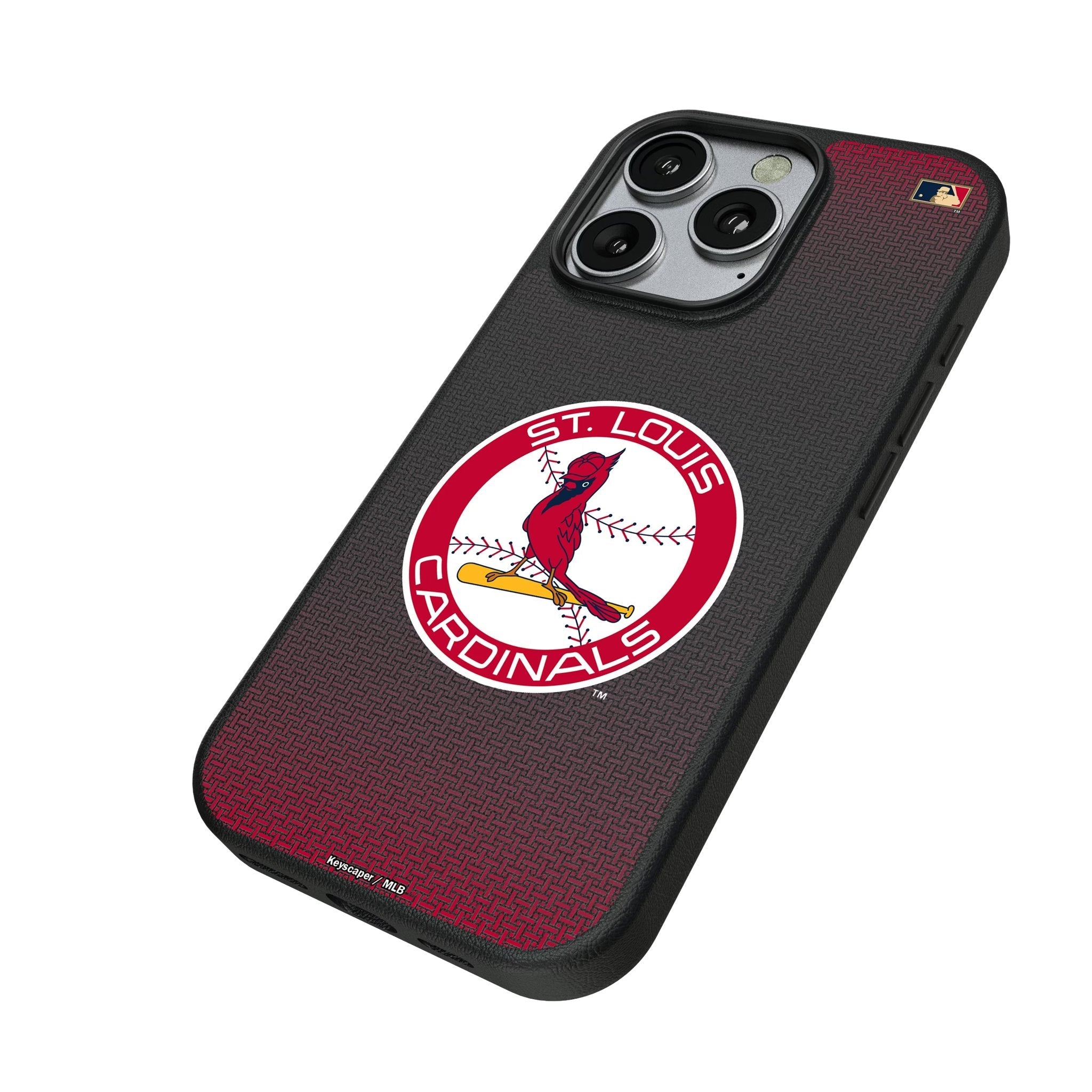 St Louis Cardinals 1966-1997 - Cooperstown Collection Linen MagSafe Compatible Phone Case for Apple iPhone