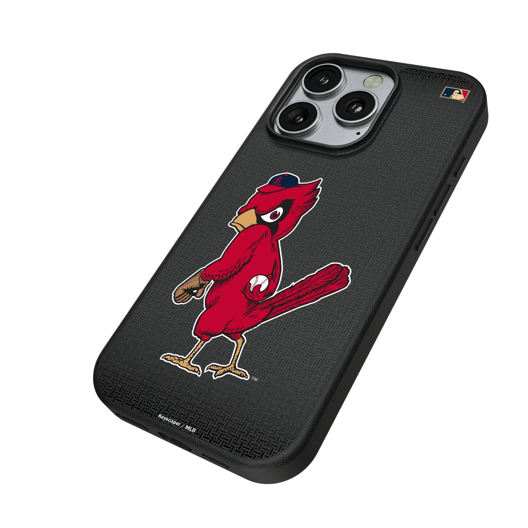 St Louis Cardinals 1950s - Cooperstown Collection Linen MagSafe Compatible Phone Case for Apple iPhone