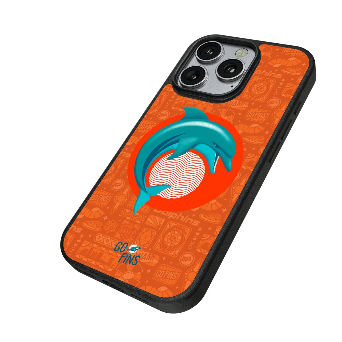 Miami Dolphins 2024 Edition MagSafe Compatible Phone Case for Apple iPhone 2