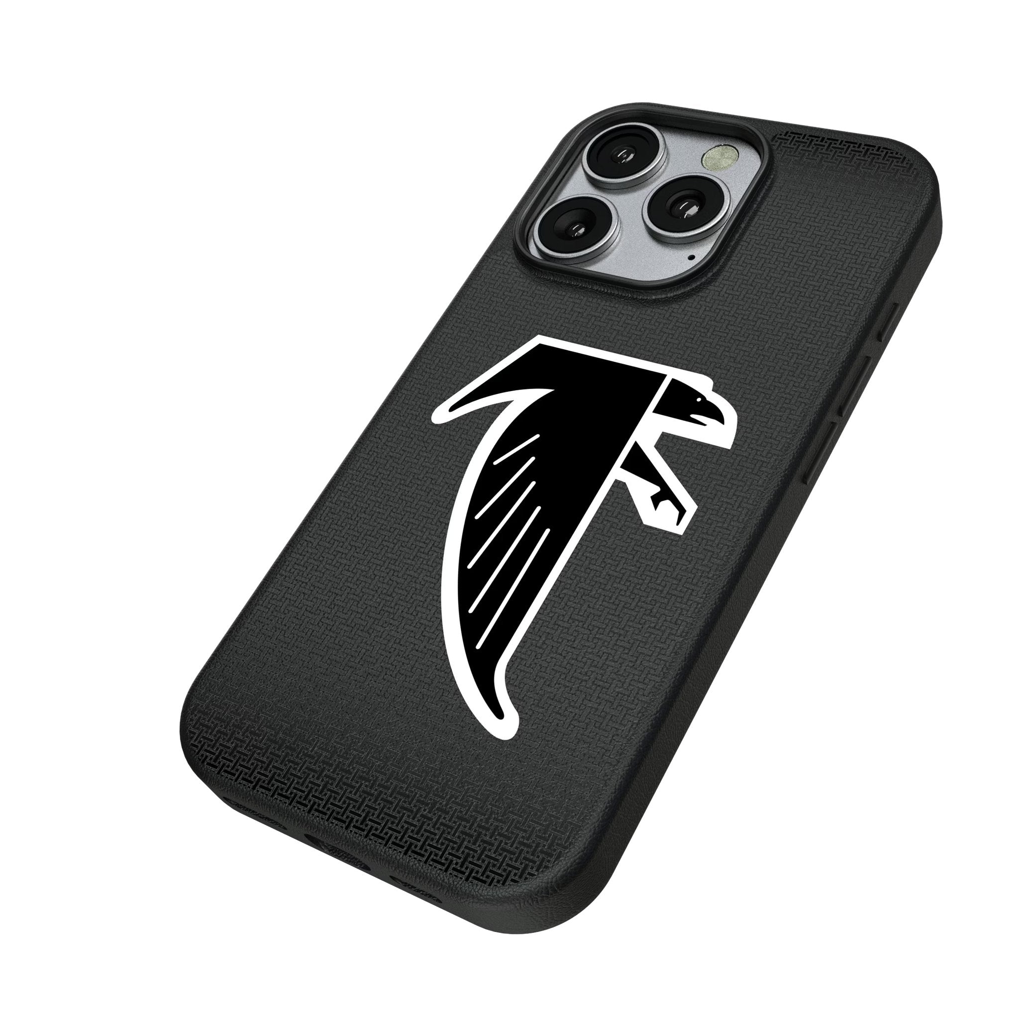 Atlanta Falcons Classic Linen MagSafe Compatible Phone Case for Apple iPhone