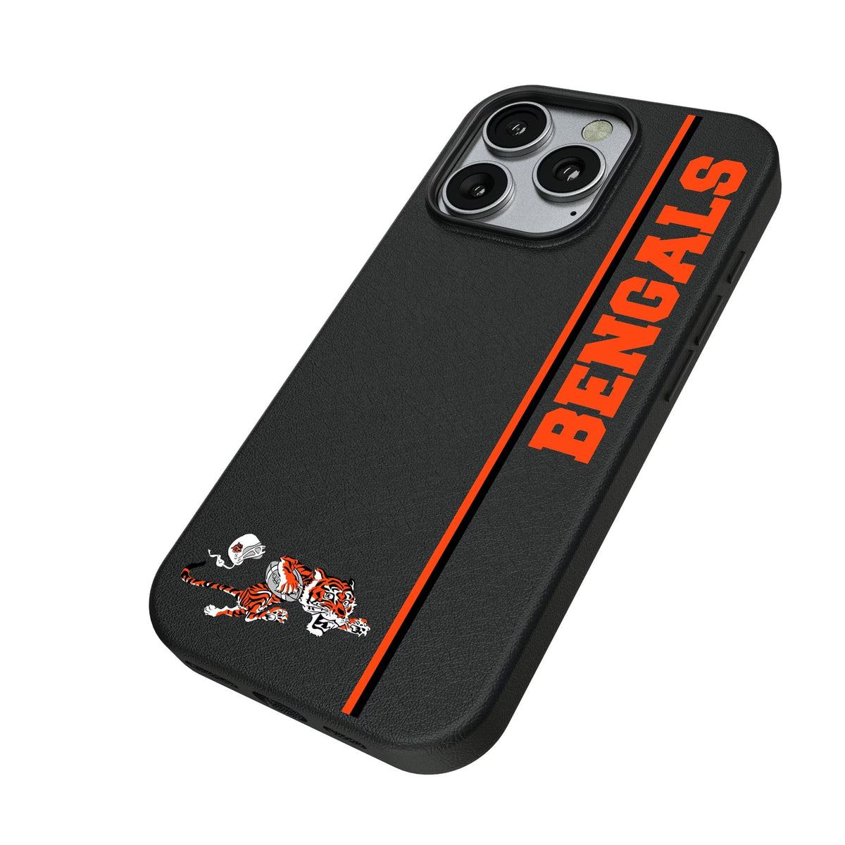 Cincinnati Bengals Historic Collection Sidebar MagSafe Compatible Phone Case for Apple iPhone 2