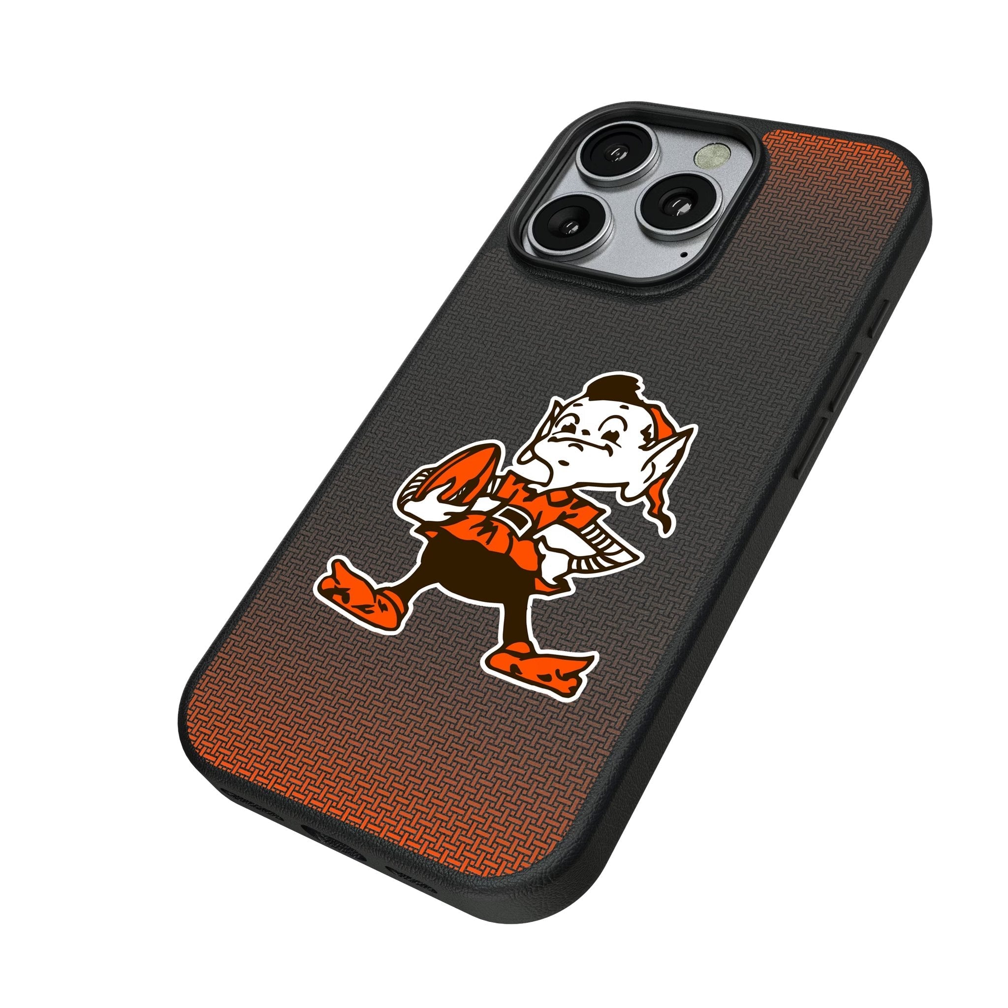 Cleveland Browns Historic Collection Linen MagSafe Compatible Phone Case for Apple iPhone 2