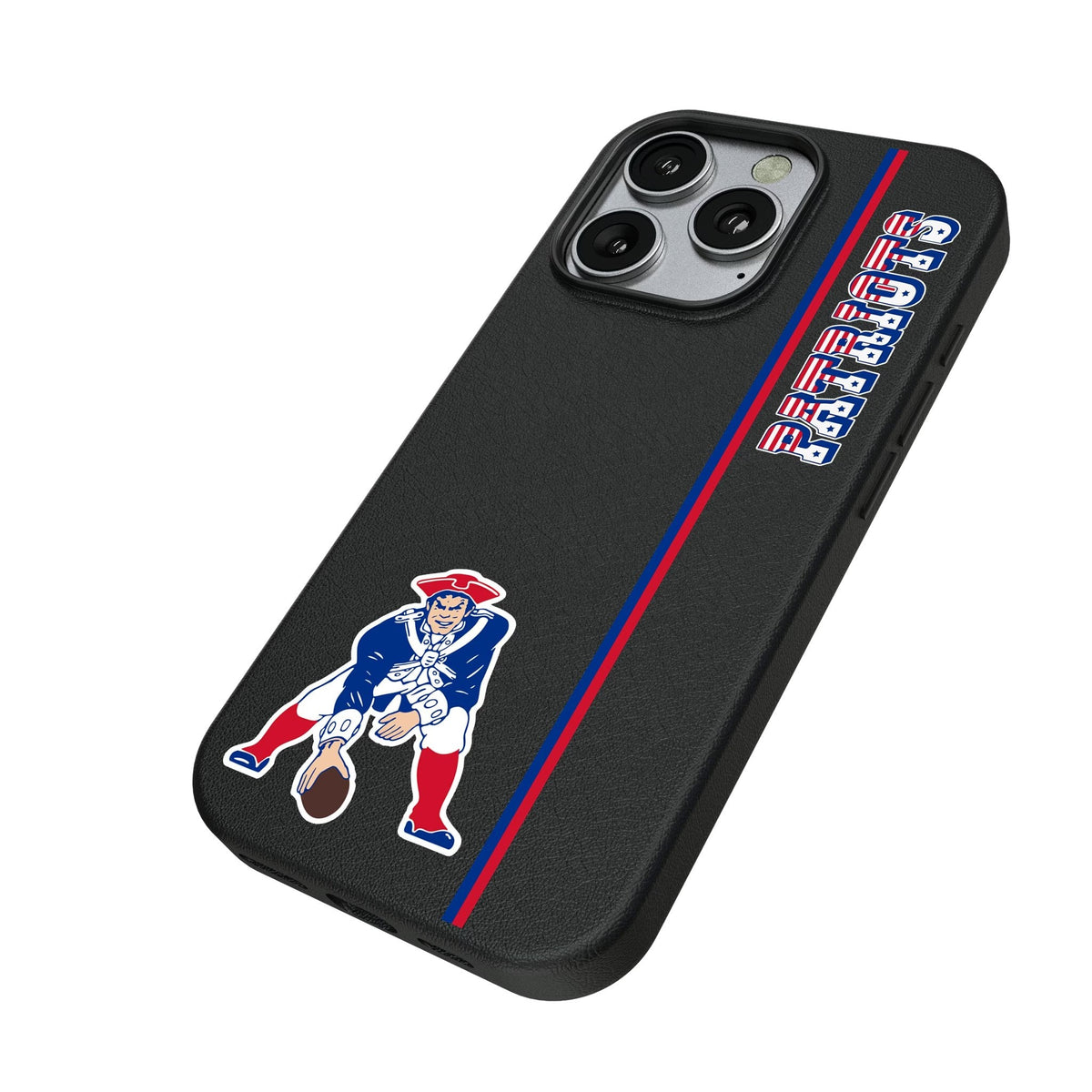New England Patriots Historic Collection Sidebar MagSafe Compatible Phone Case for Apple iPhone 2