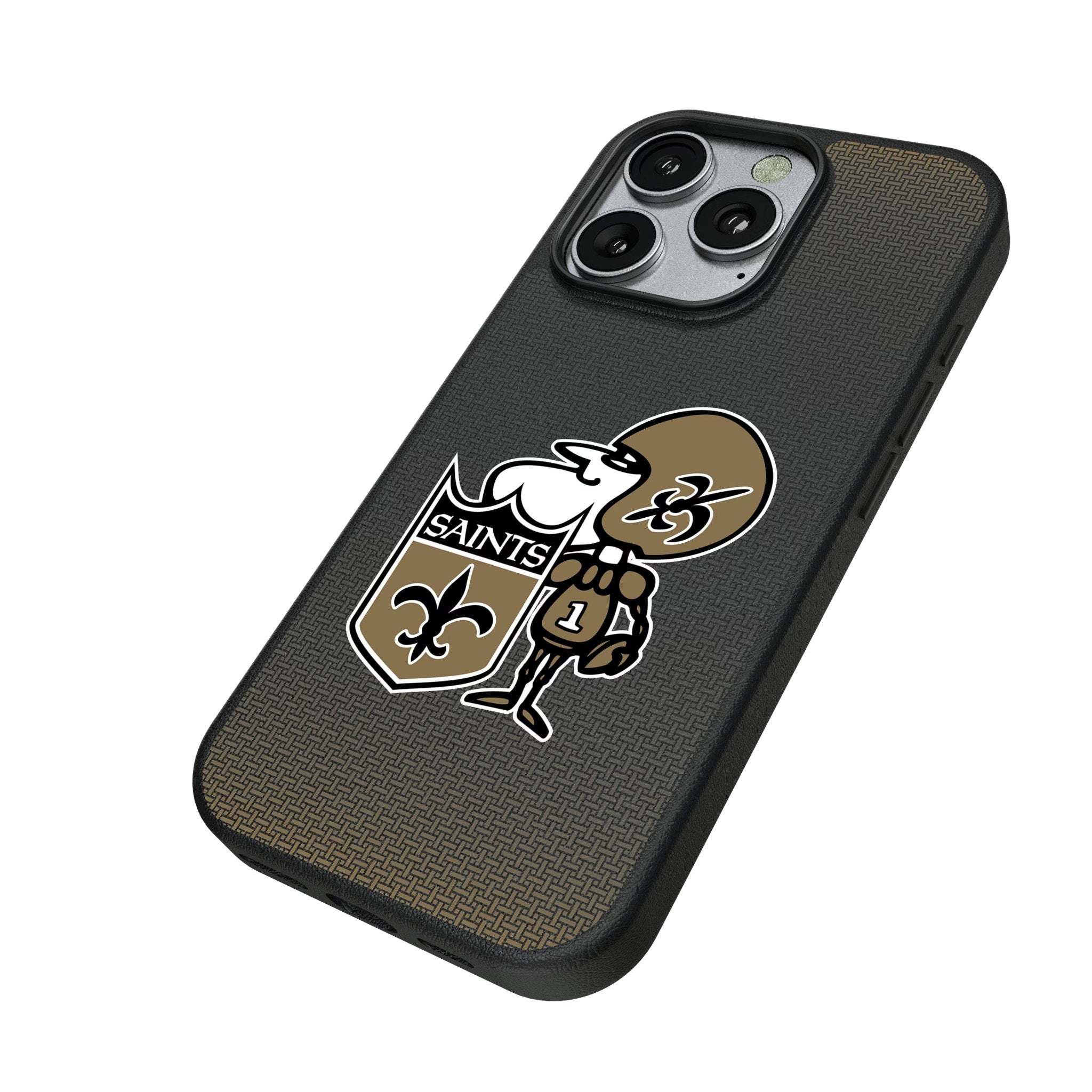 New Orleans Saints Historic Collection Linen MagSafe Compatible Phone Case for Apple iPhone 2