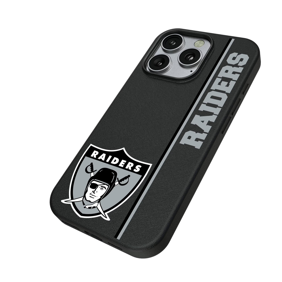 Oakland Raiders 1963 Historic Collection Sidebar MagSafe Compatible Phone Case for Apple iPhone 2
