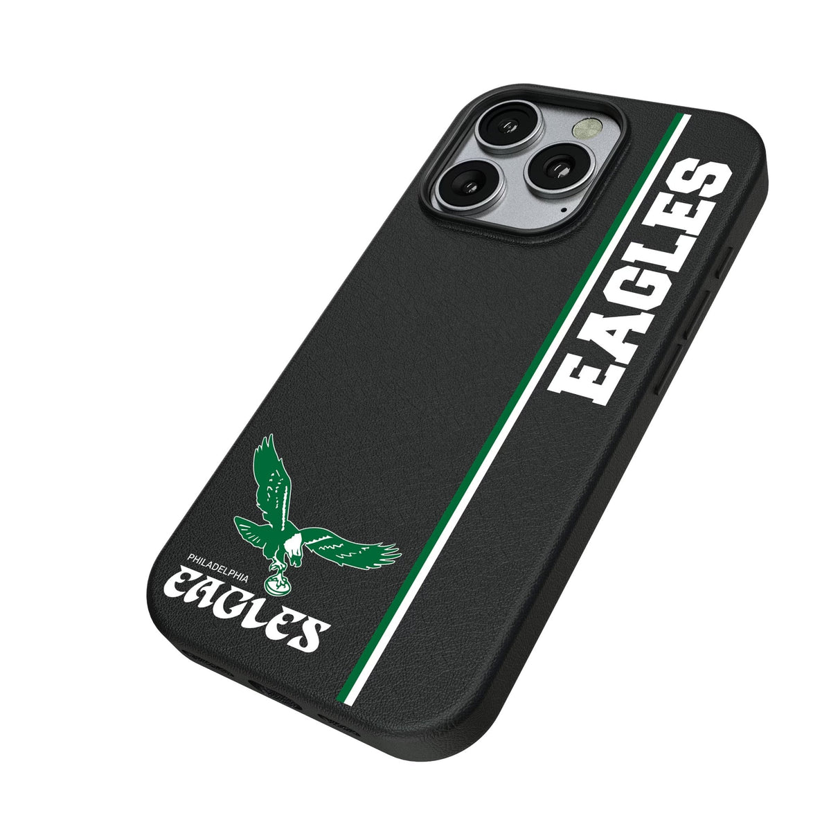 Philadelphia Eagles 1973-1995 Historic Collection Sidebar MagSafe Compatible Phone Case for Apple iPhone 2