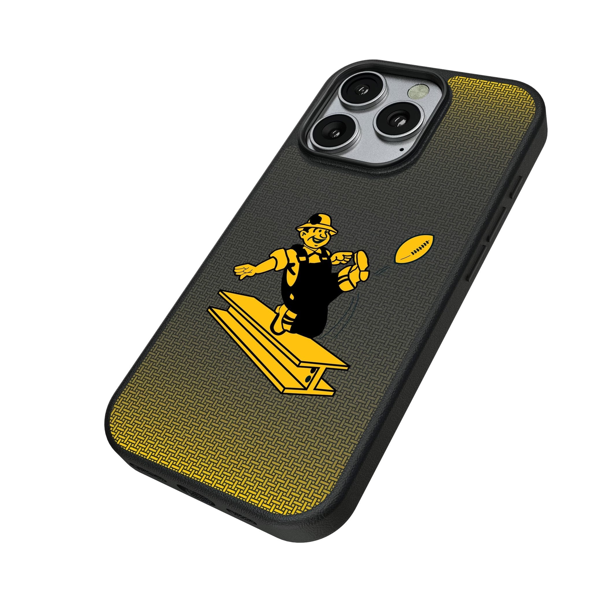 Pittsburgh Steelers 1961 Historic Collection Linen MagSafe Compatible Phone Case for Apple iPhone 2