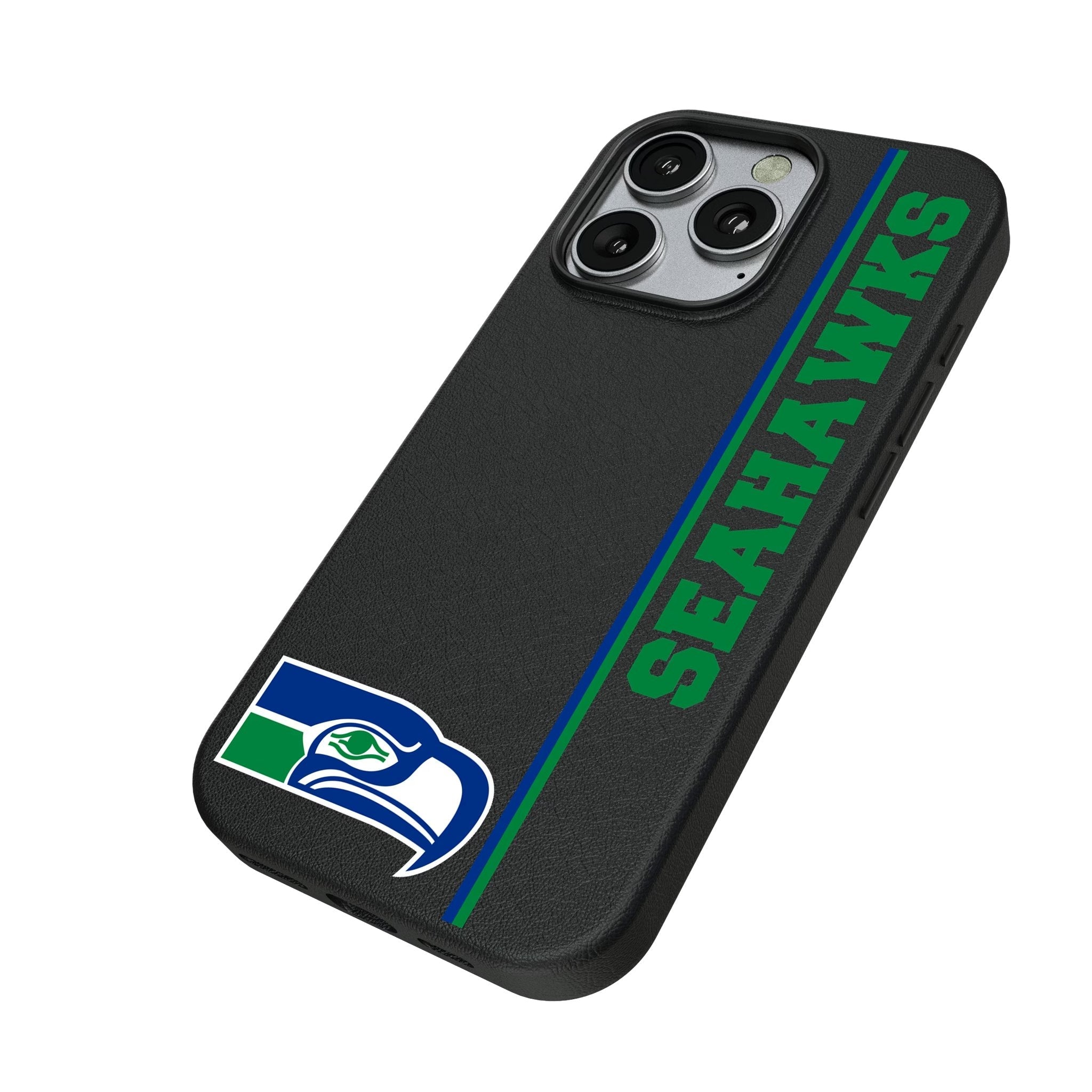 Seattle Seahawks Historic Collection Sidebar MagSafe Compatible Phone Case for Apple iPhone 2