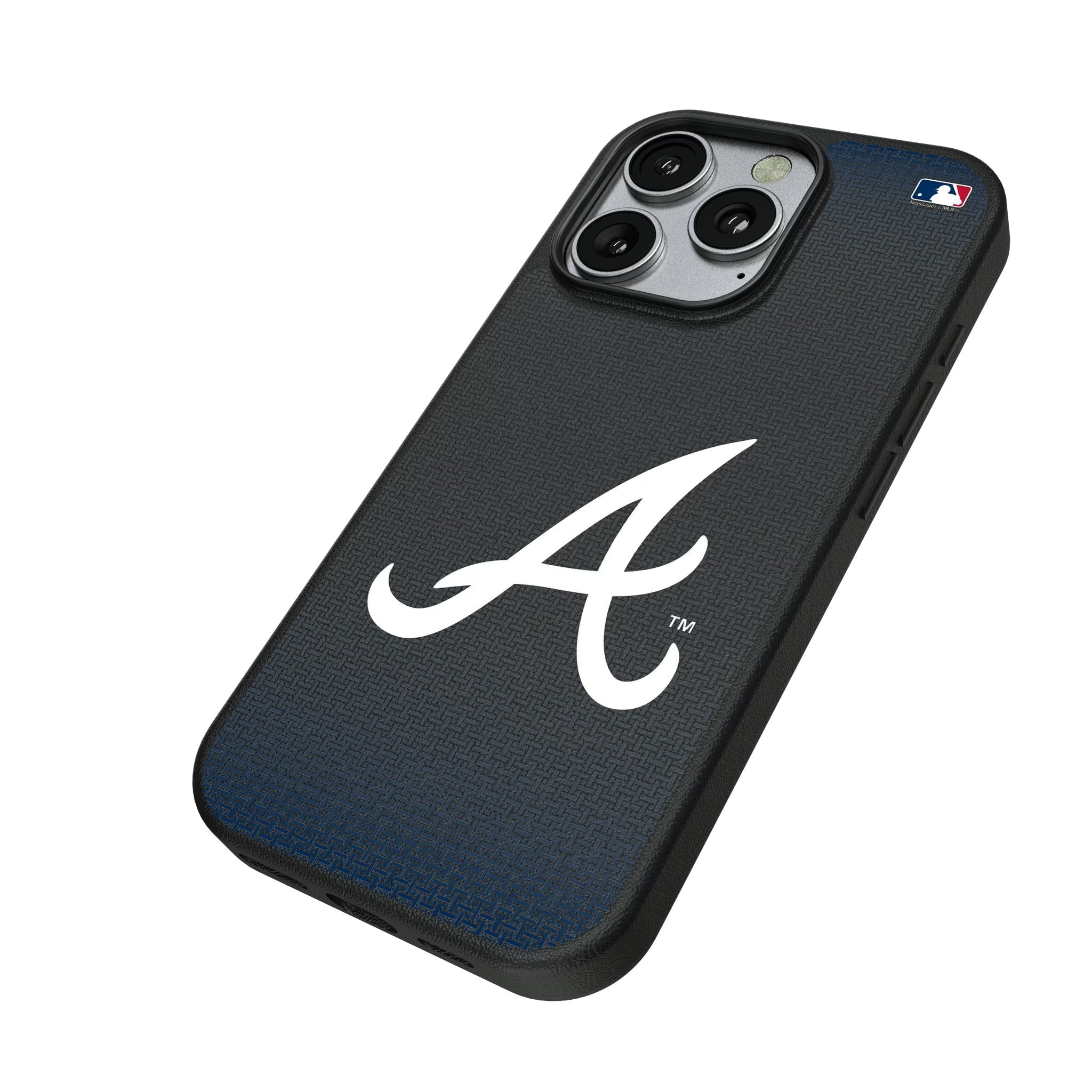 Atlanta Braves Linen MagSafe Compatible Phone Case for Apple iPhone