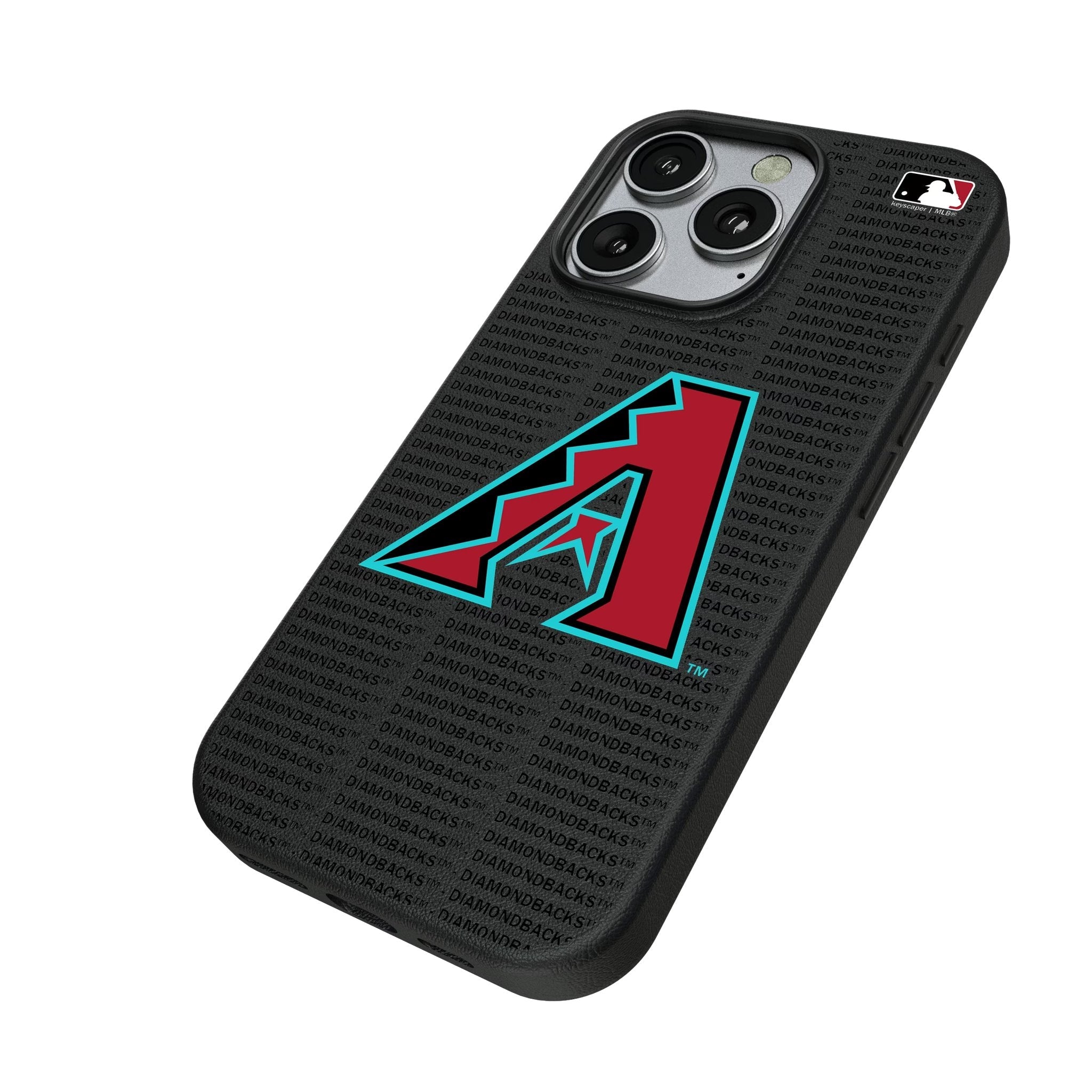 Arizona Diamondbacks Text Backdrop MagSafe Compatible Phone Case for Apple iPhone