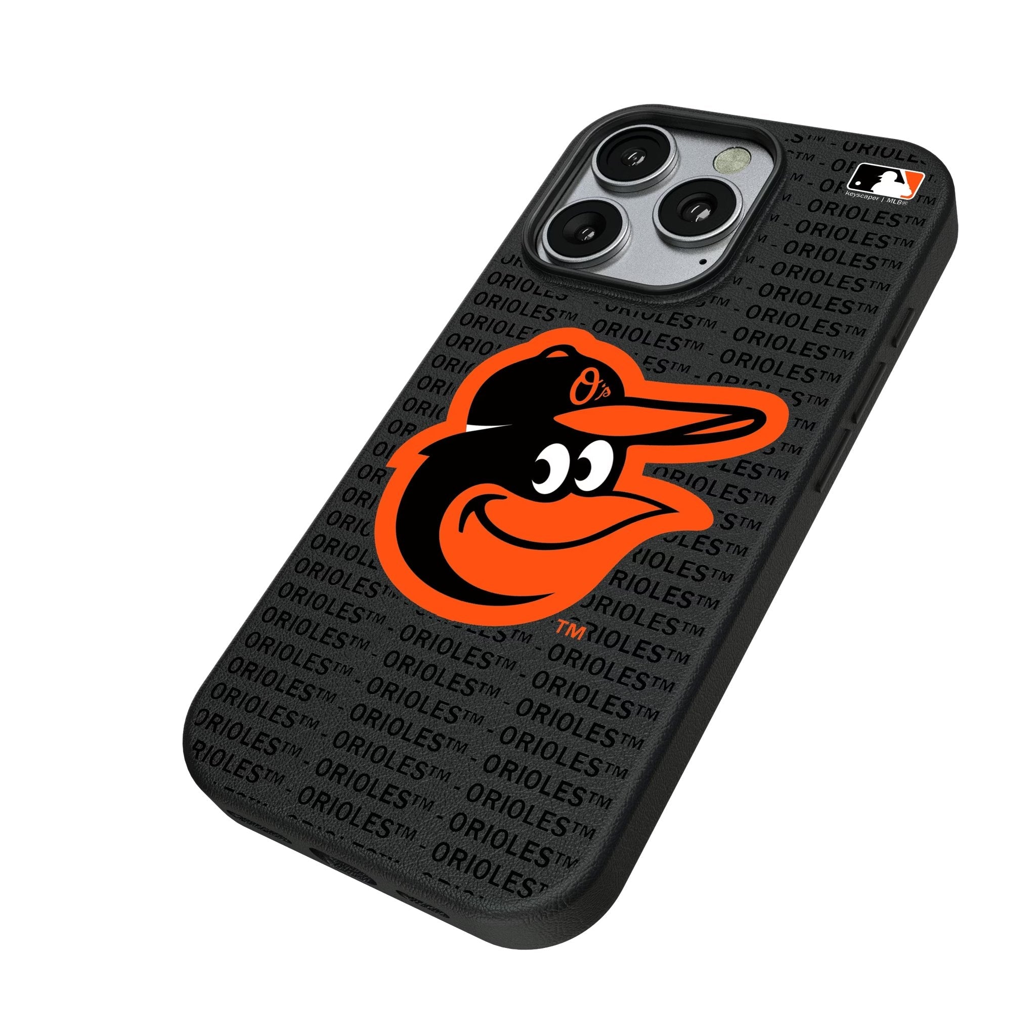 Baltimore Orioles Text Backdrop MagSafe Compatible Phone Case for Apple iPhone