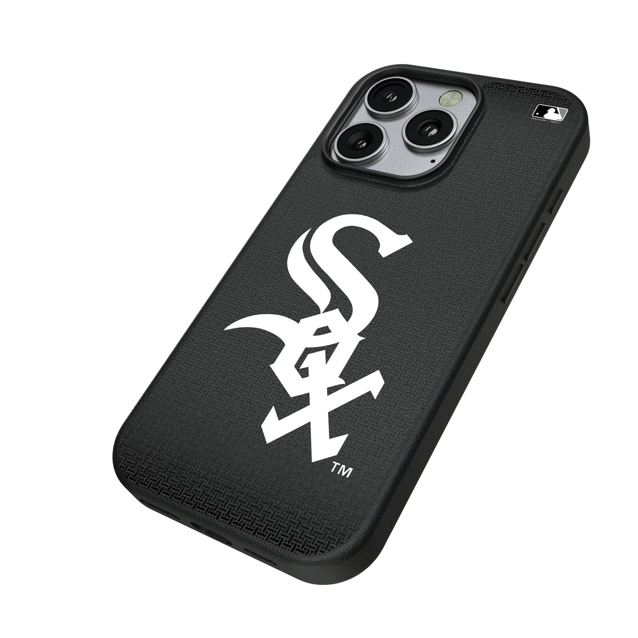 Chicago White Sox Linen MagSafe Compatible Phone Case for Apple iPhone 2