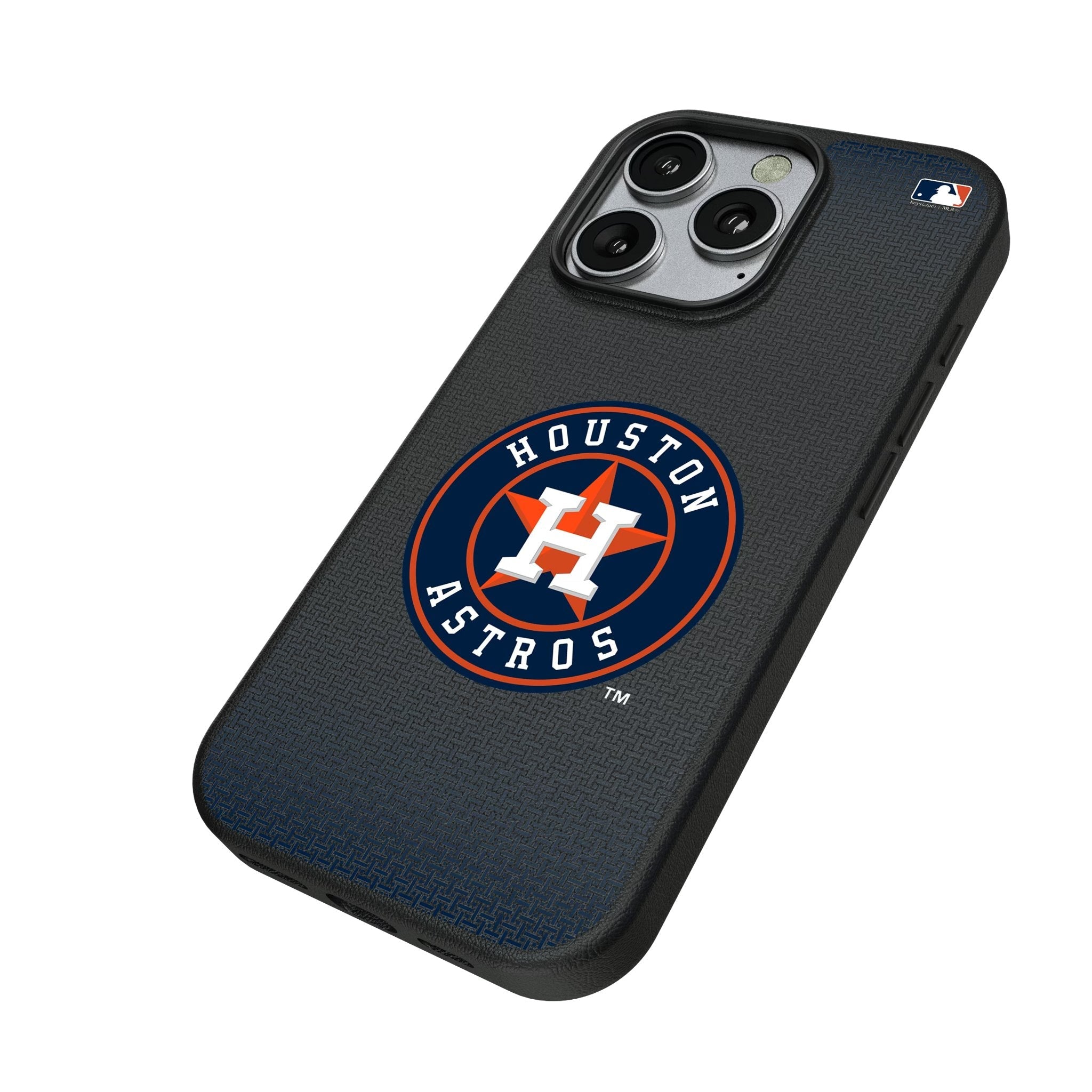 Houston Astros Linen MagSafe Compatible Phone Case for Apple iPhone 2
