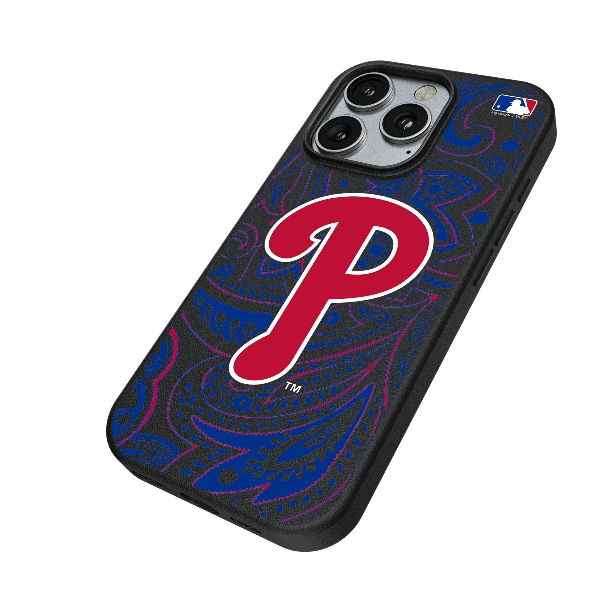 Philadelphia Phillies Paisley MagSafe Compatible Phone Case for Apple iPhone