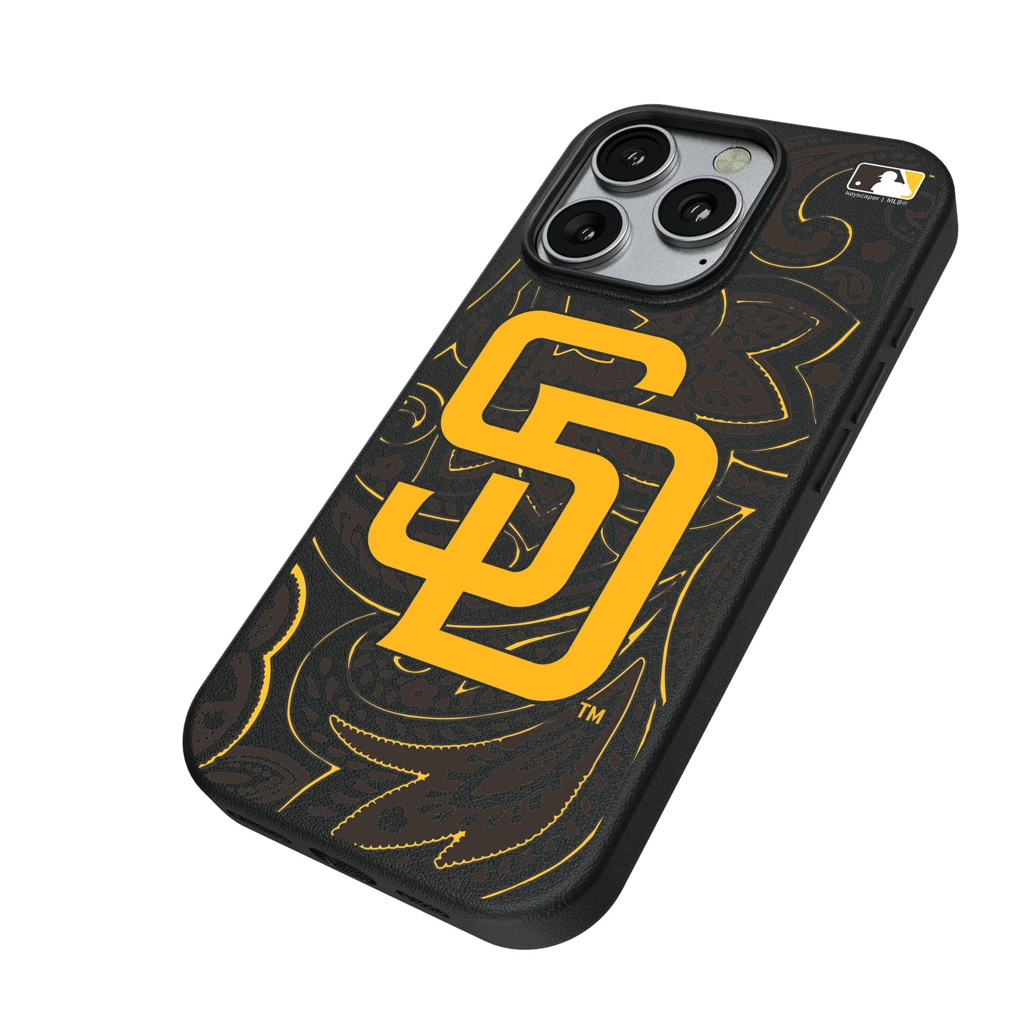 San Diego Padres Paisley MagSafe Compatible Phone Case for Apple iPhone