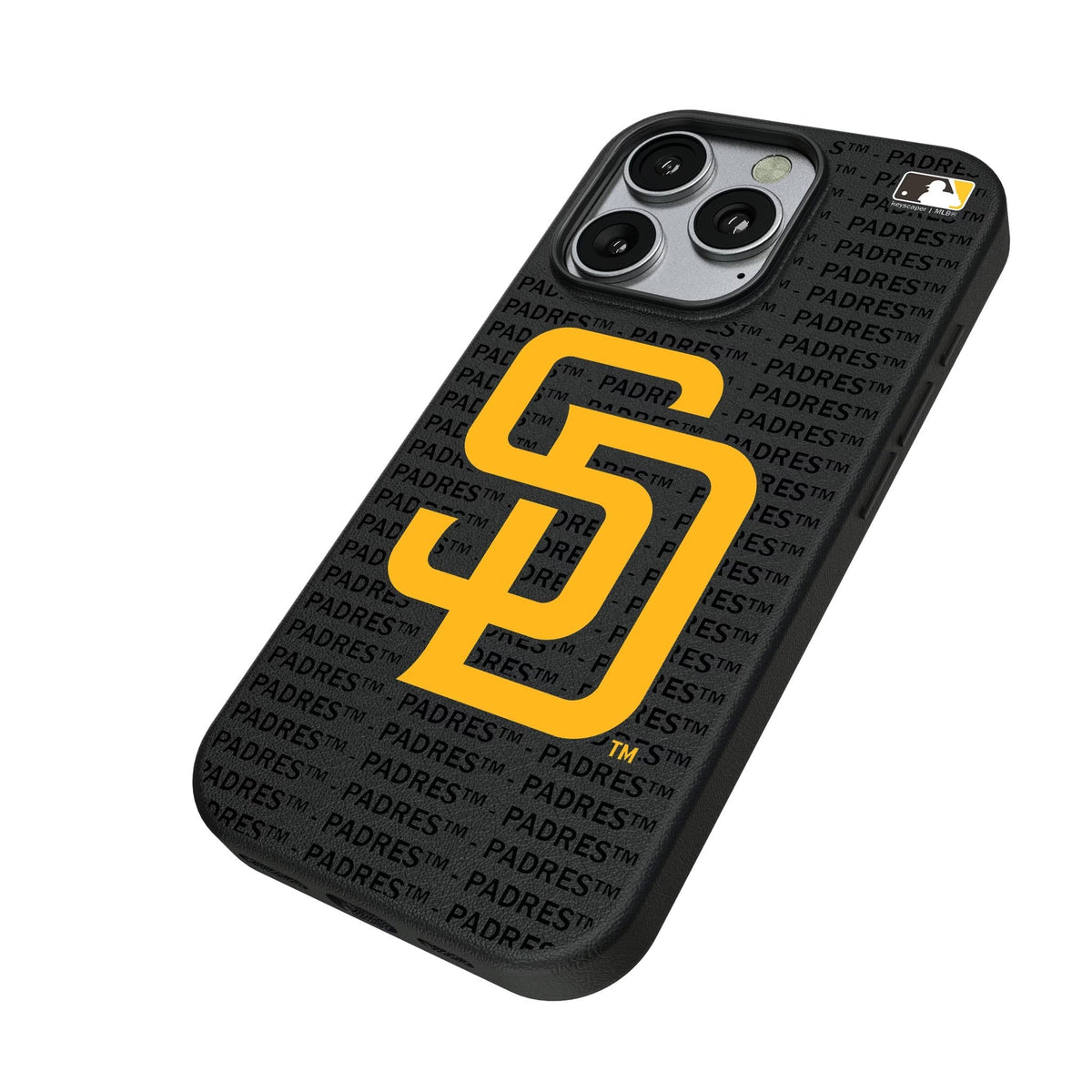 San Diego Padres Text Backdrop MagSafe Compatible Phone Case for Apple iPhone