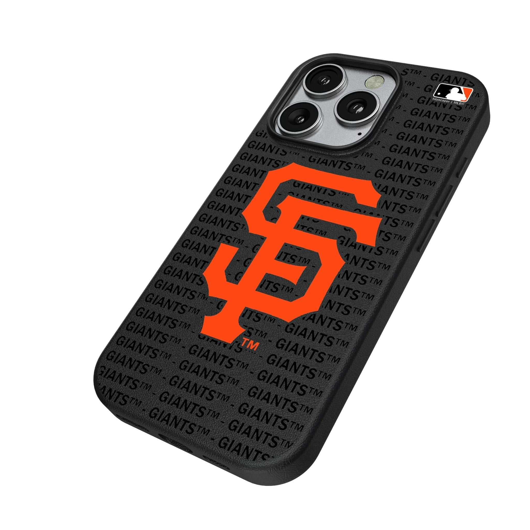 San Francisco Giants Text Backdrop MagSafe Compatible Phone Case for Apple iPhone
