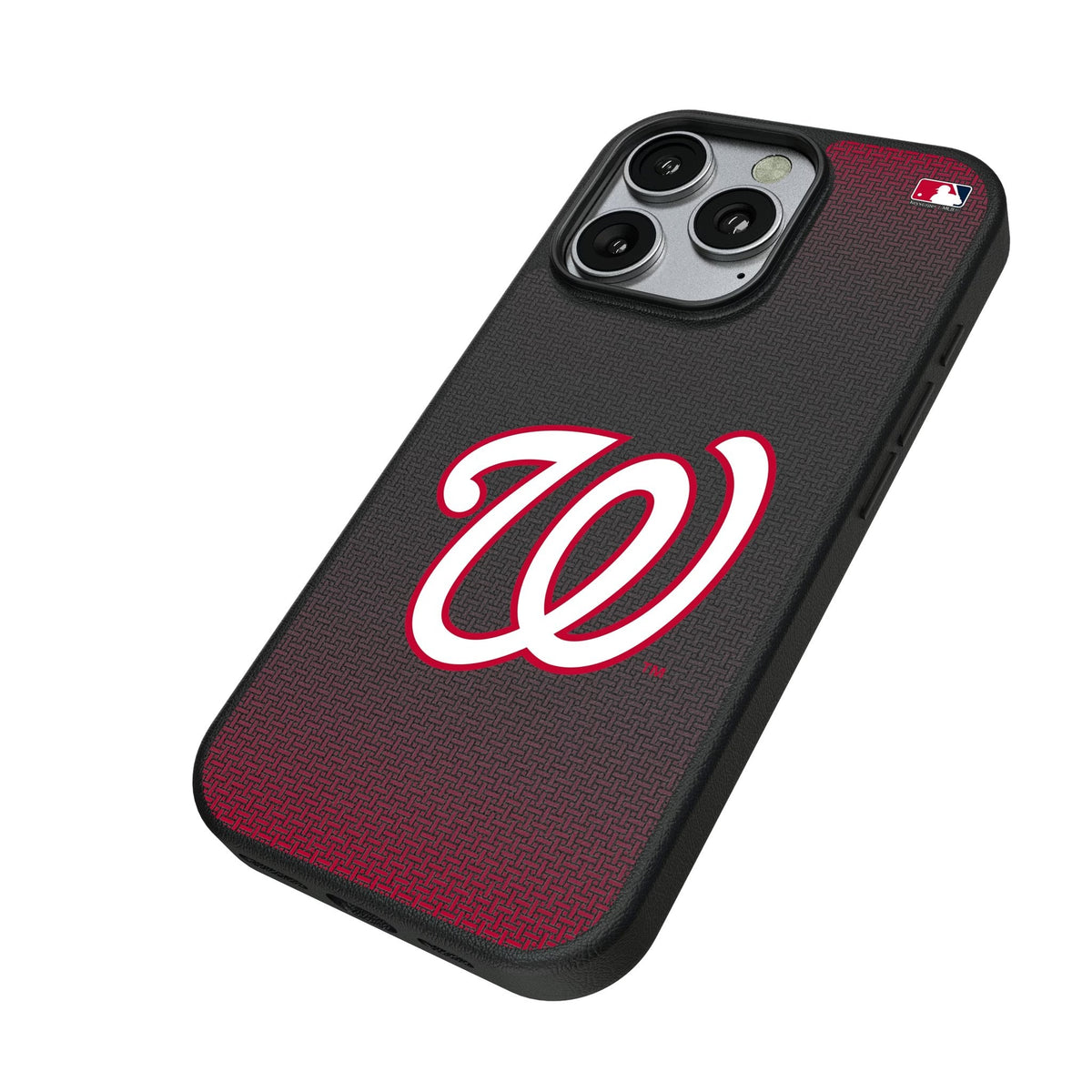 Washington Nationals Linen MagSafe Compatible Phone Case for Apple iPhone 2