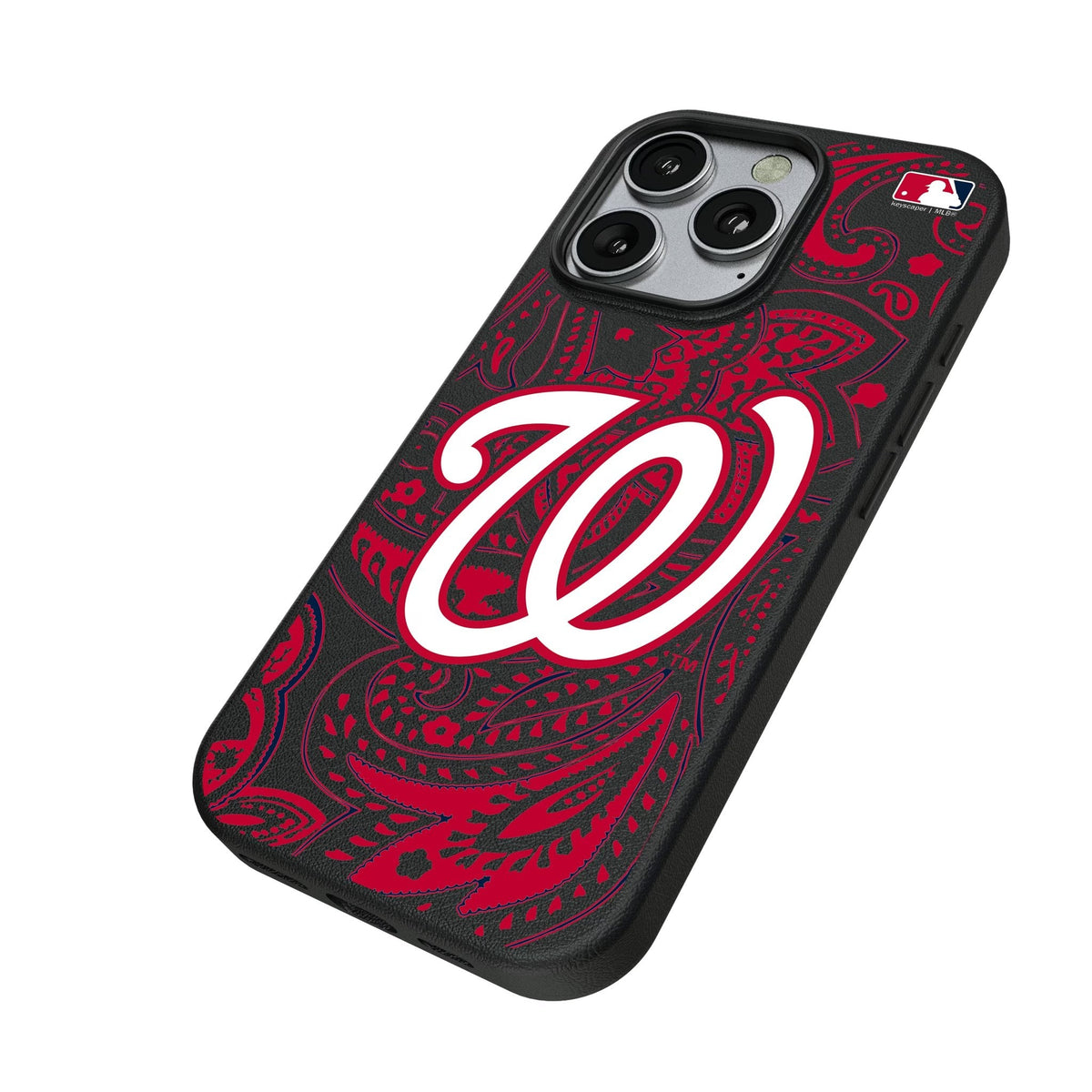 Washington Nationals Paisley MagSafe Compatible Phone Case for Apple iPhone
