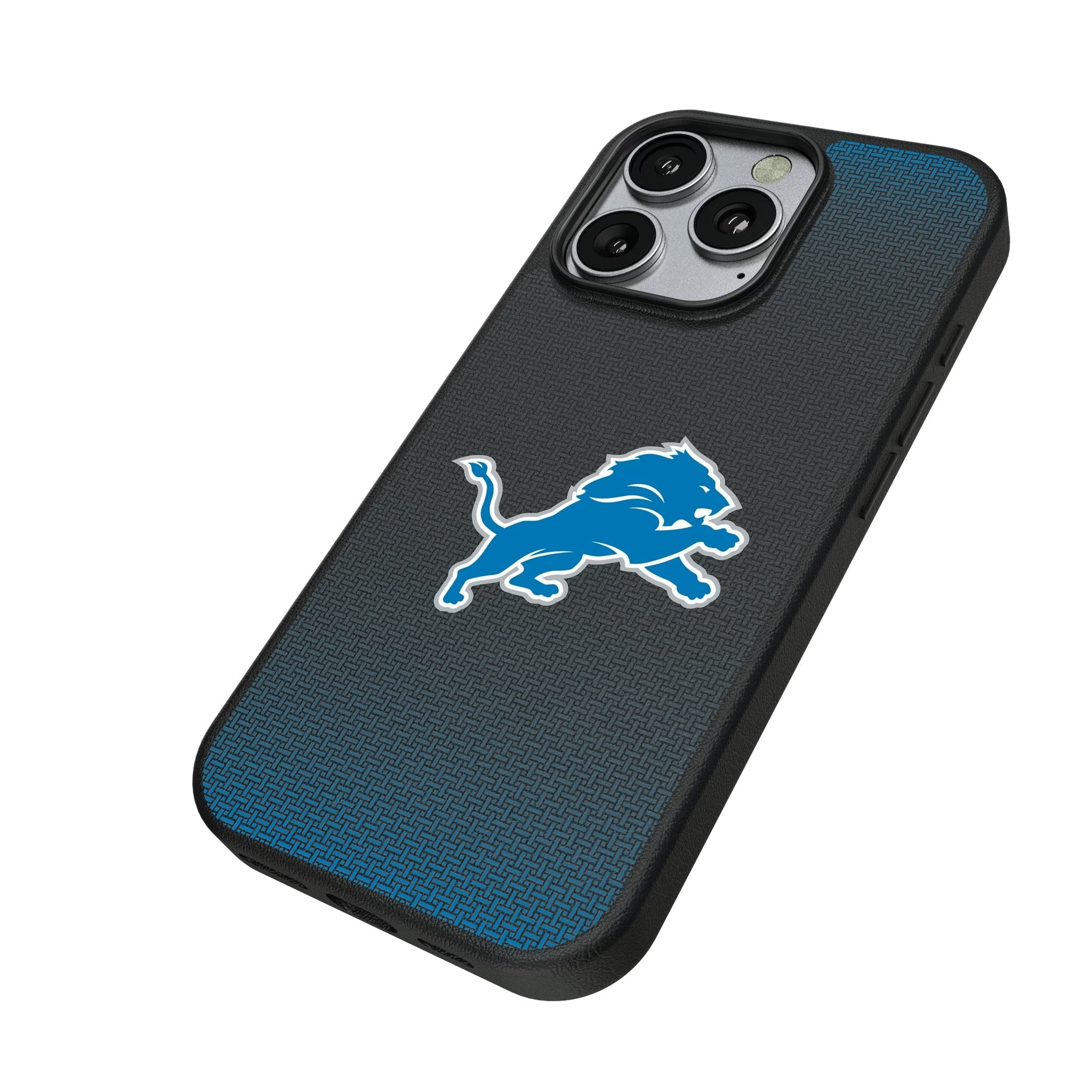 Detroit Lions Linen MagSafe Compatible Phone Case for Apple iPhone 2