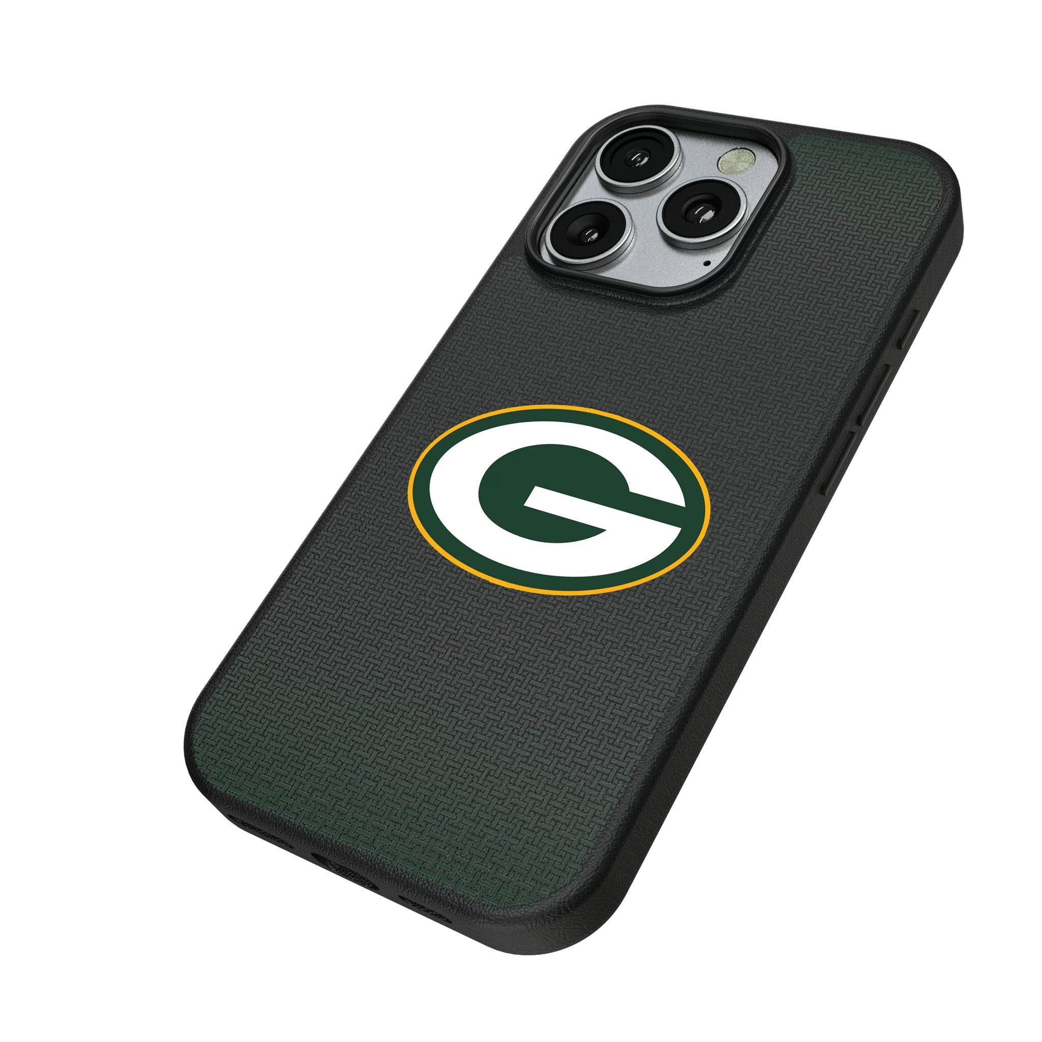 Green Bay Packers Linen MagSafe Compatible Phone Case for Apple iPhone 2