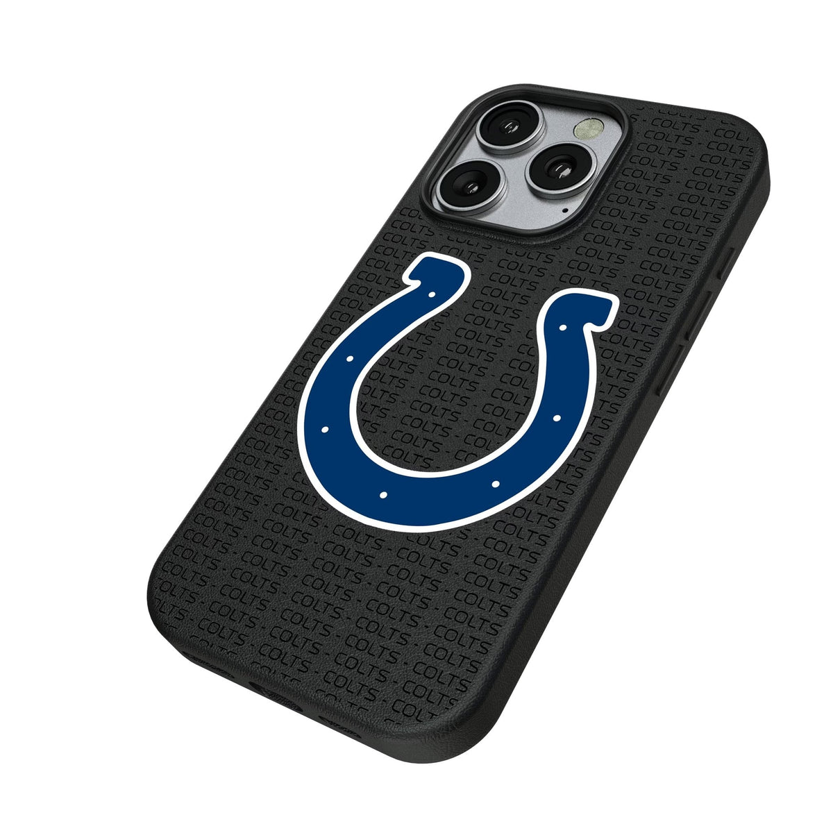 Indianapolis Colts Text Backdrop MagSafe Compatible Phone Case for Apple iPhone 2