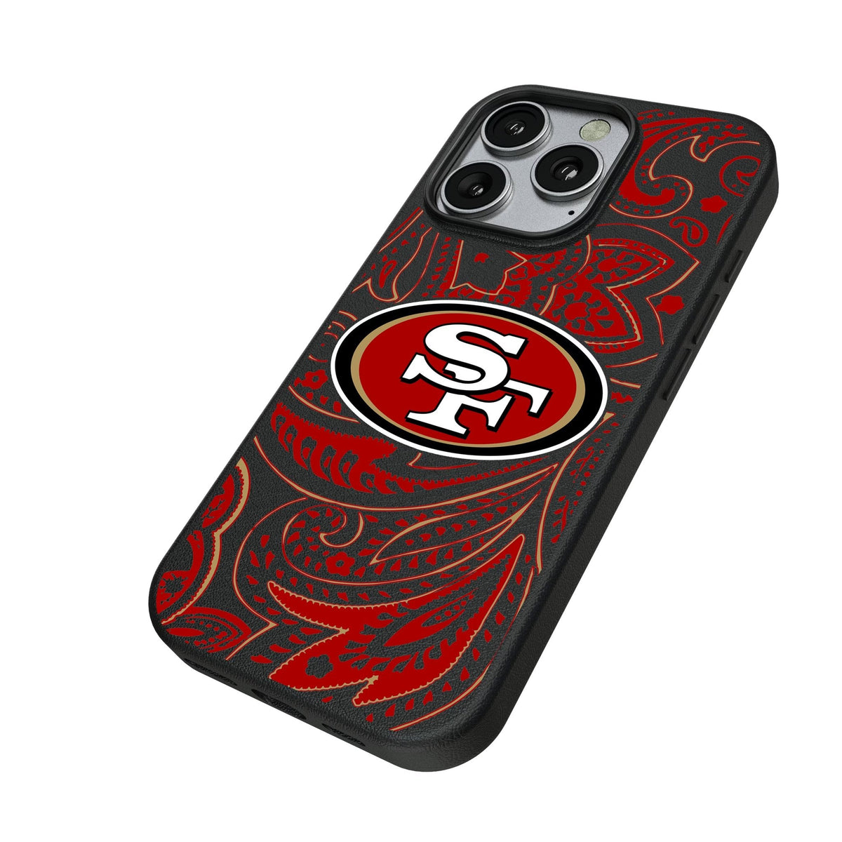 San Francisco 49ers Paisley MagSafe Compatible Phone Case for Apple iPhone 2