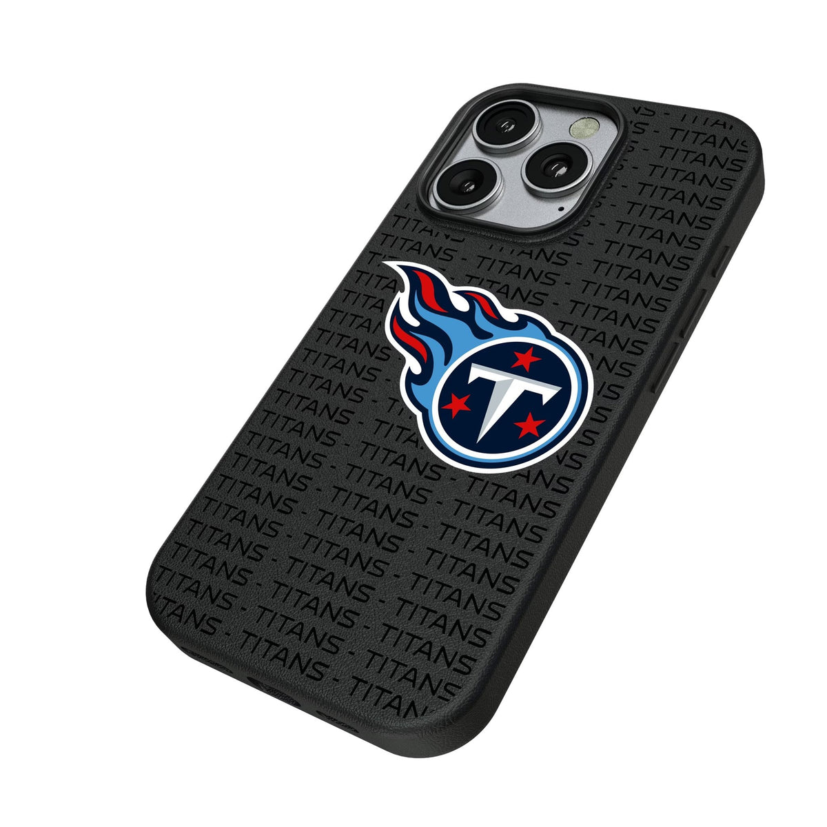 Tennessee Titans Text Backdrop MagSafe Compatible Phone Case for Apple iPhone 2