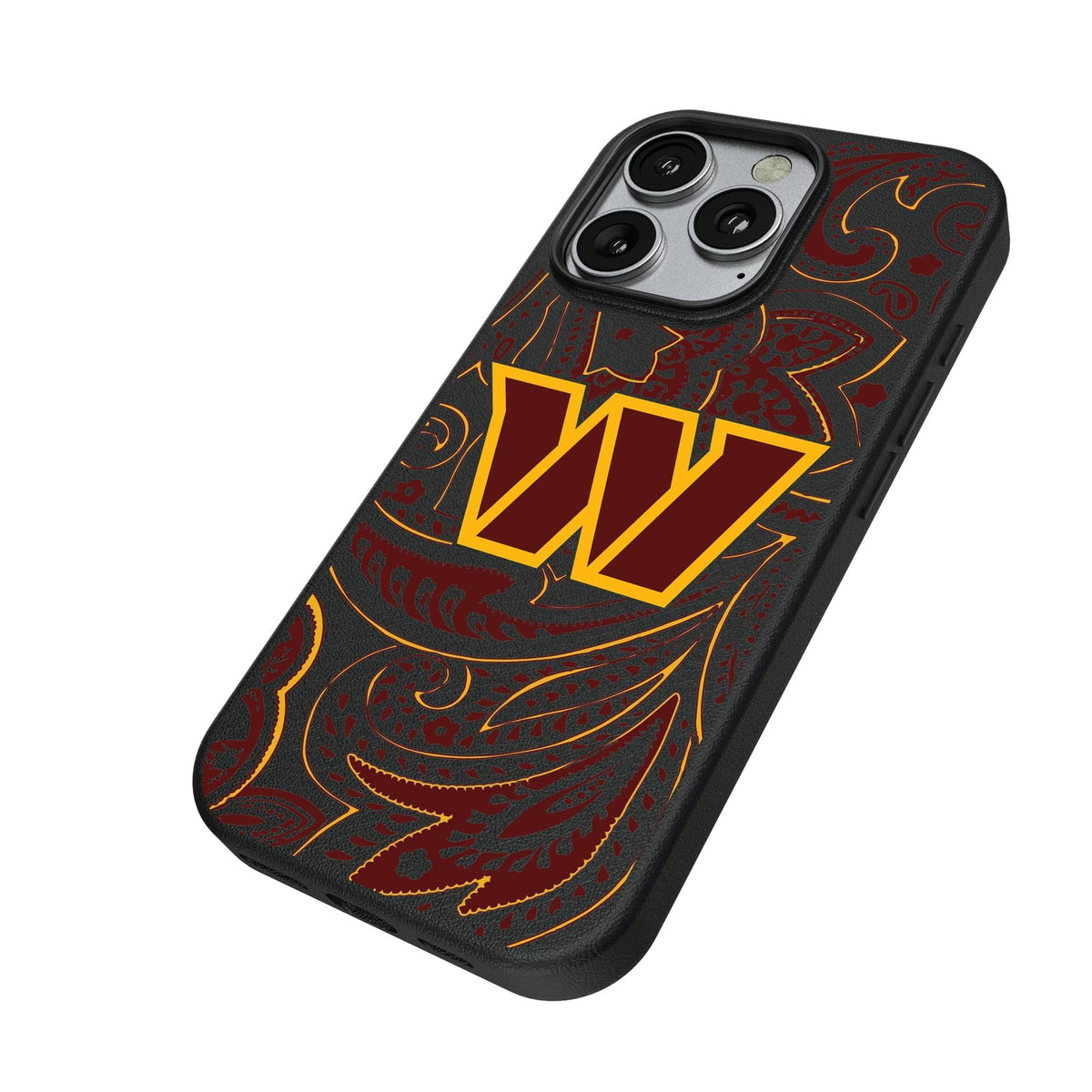Washington Commanders Paisley MagSafe Compatible Phone Case for Apple iPhone 2