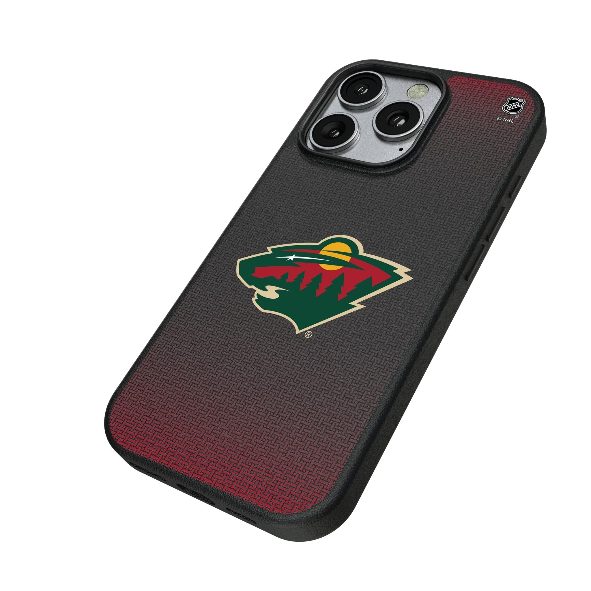 Minnesota Wild Linen MagSafe Compatible Phone Case for Apple iPhone
