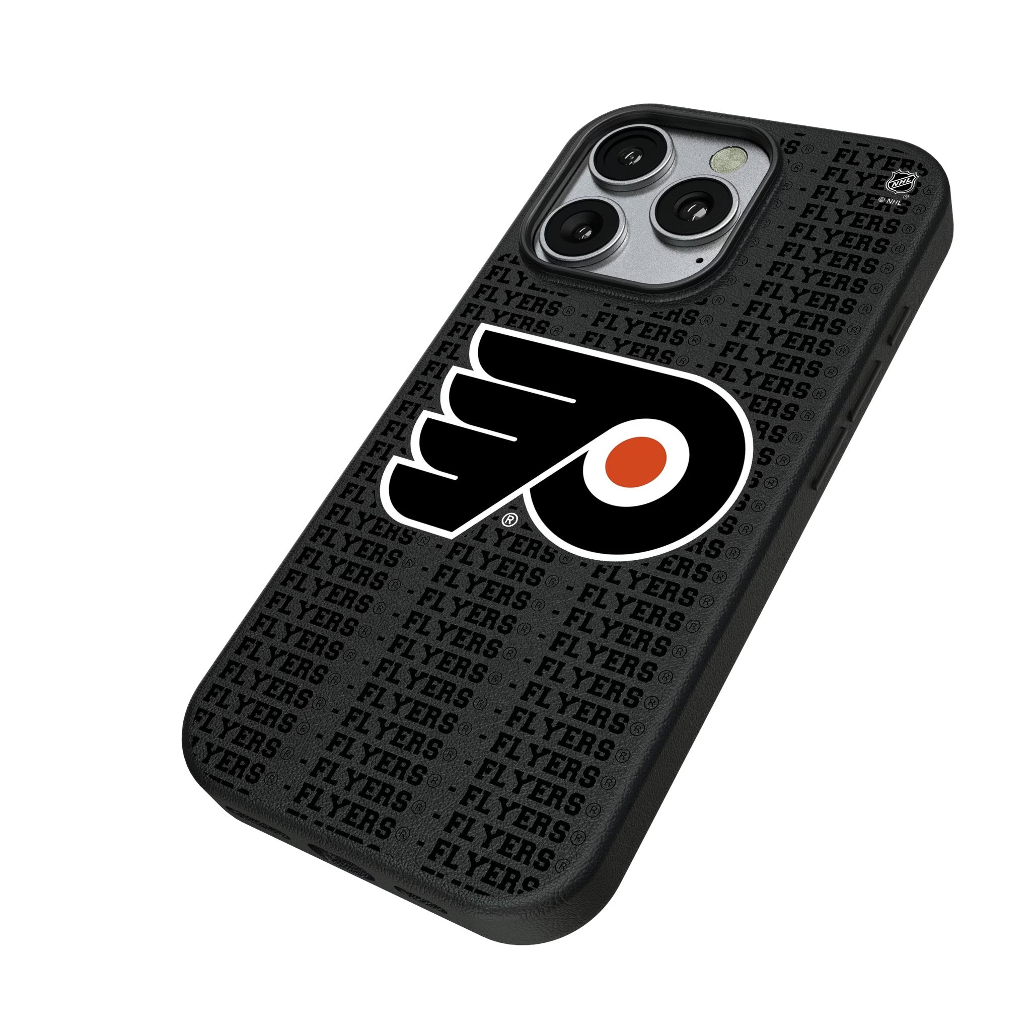 Philadelphia Flyers Text Backdrop MagSafe Compatible Phone Case for Apple iPhone
