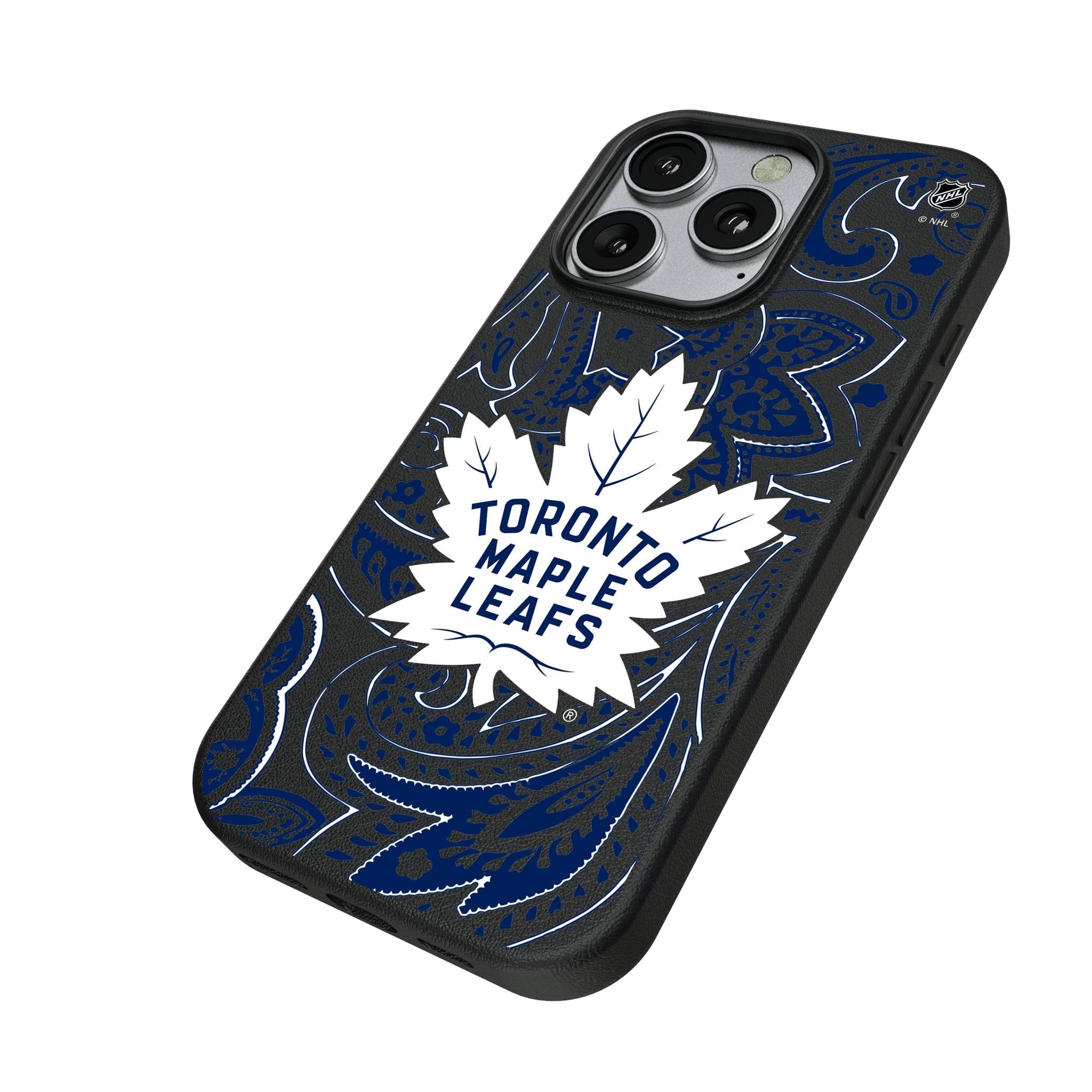 Toronto Maple Leafs Paisley MagSafe Compatible Phone Case for Apple iPhone